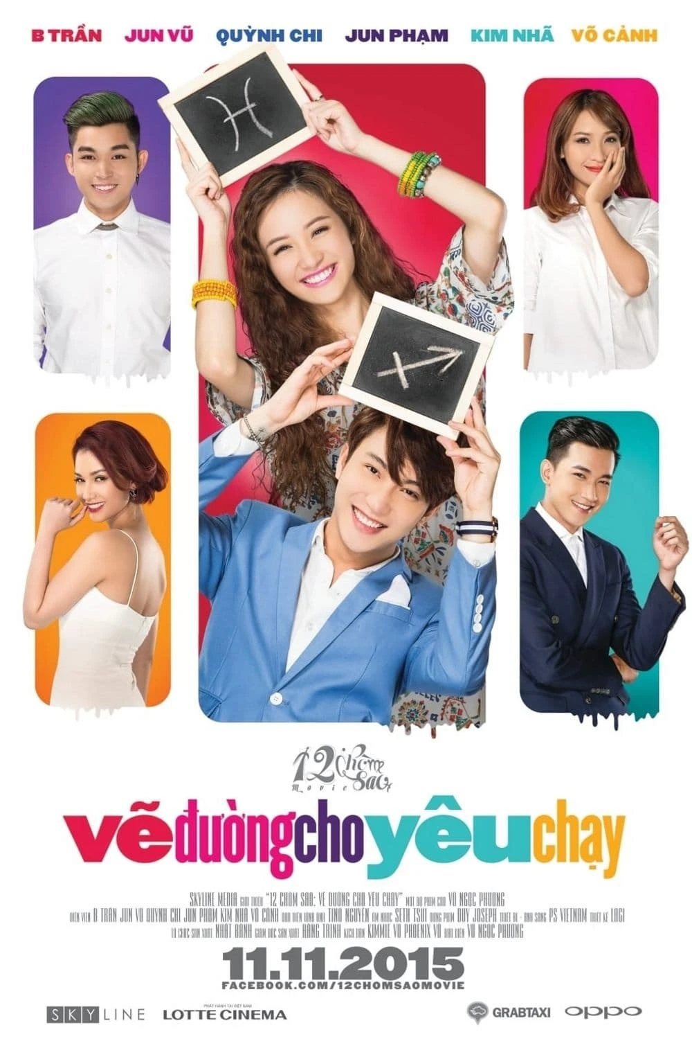 Xem phim 12 Chòm Sao: Vẽ Đường Cho Yêu Chạy - Zodiac 12: Five Steps of Love