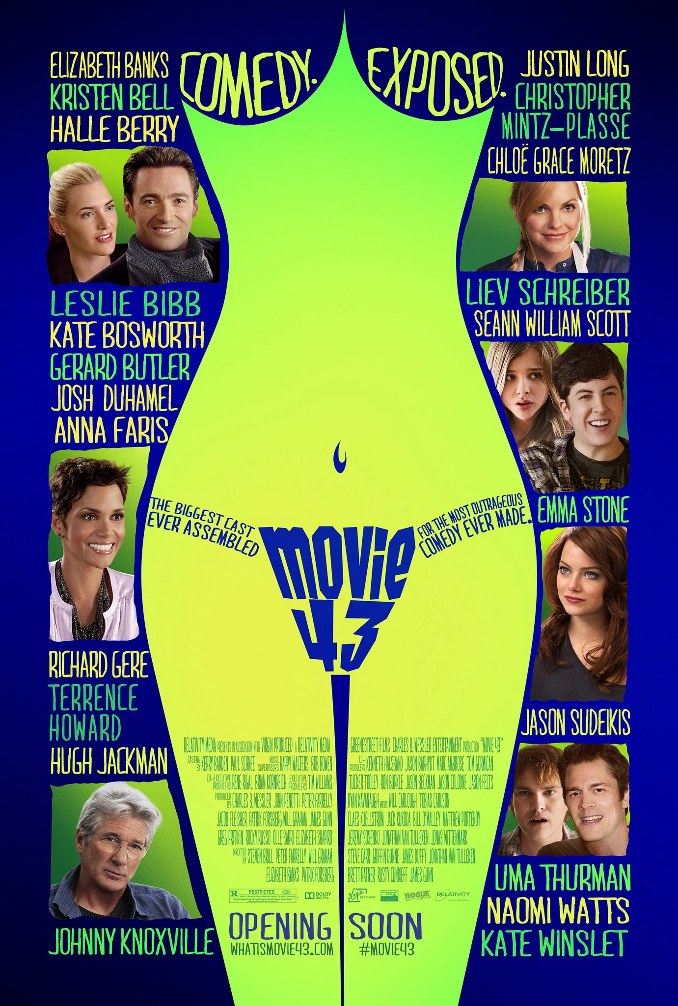 Xem phim 43 Ngày Kỳ Quặc - Movie 43