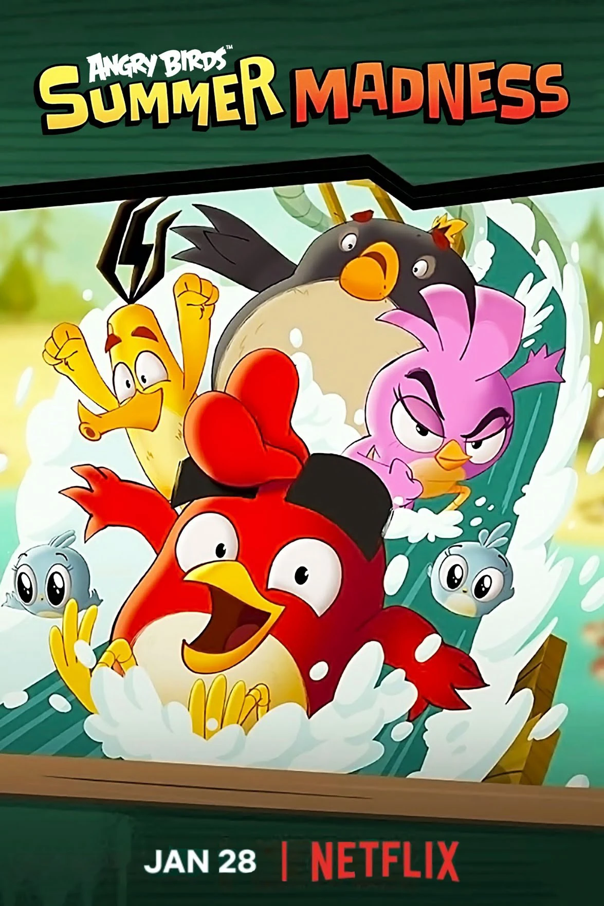 Xem phim Angry Birds: Quậy Tưng Mùa Hè (Phần 3) - Angry Birds: Summer Madness (Season 3)