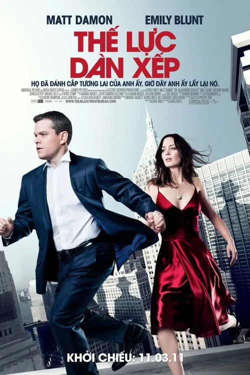 Xem phim Bản Đồ Định Mệnh / Thế Lực Dàn Xếp - The Adjustment Bureau