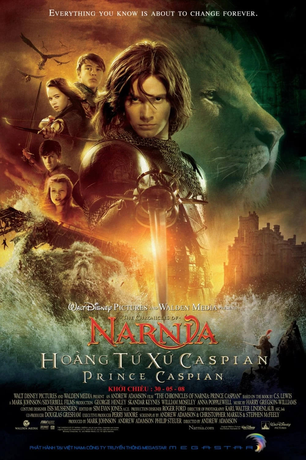 Xem phim Biên Niên Sử Narnia: Hoàng Tử Caspian - The Chronicles of Narnia: Prince Caspian