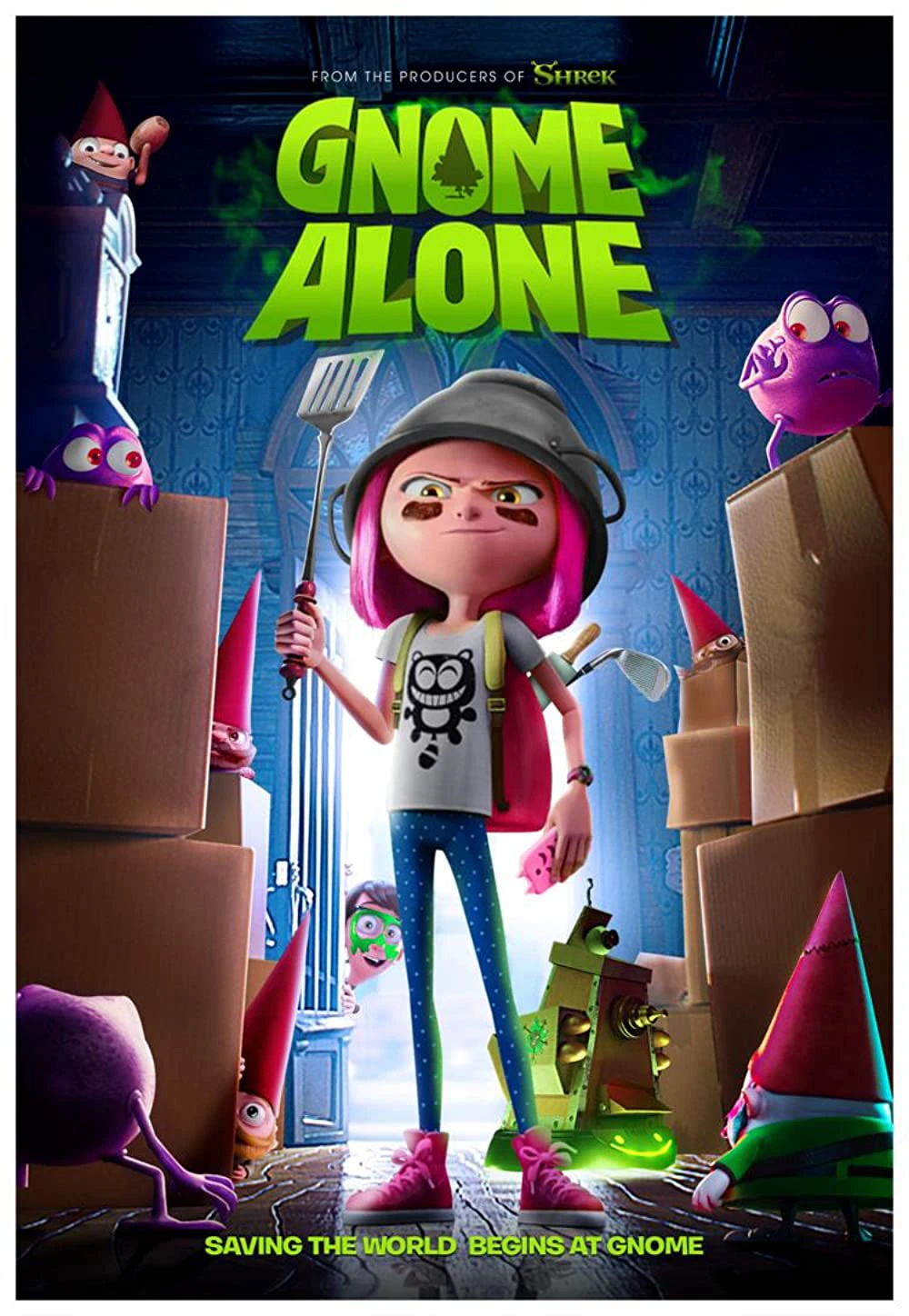 Xem phim Biệt Đội Quỷ Lùn - Gnome Alone