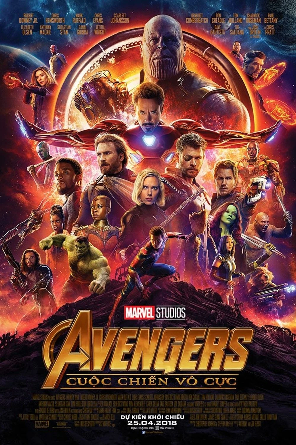 Xem phim Biệt Đội Siêu Anh Hùng 3: Cuộc Chiến Vô Cực - Avengers: Infinity War