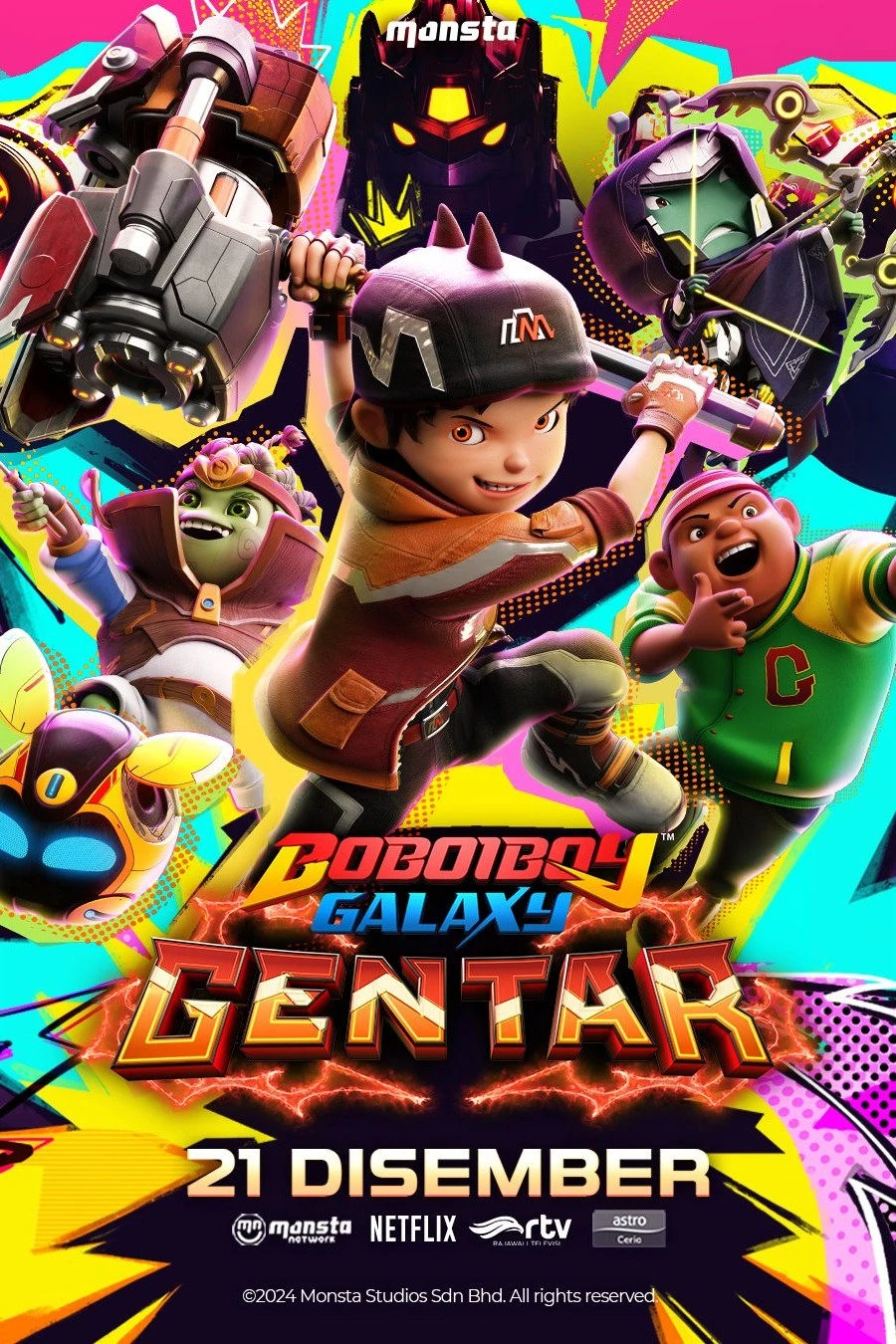 Xem phim BoBoiBoy Galaxy: Gentar - BoBoiBoy Galaxy: Gentar