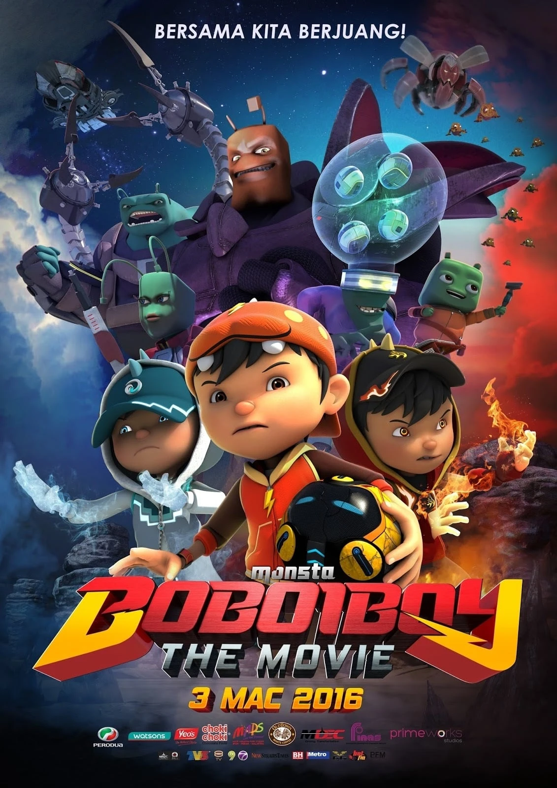 Xem phim BoBoiBoy: Phiêu Lưu Ký - BoBoiBoy: The Movie
