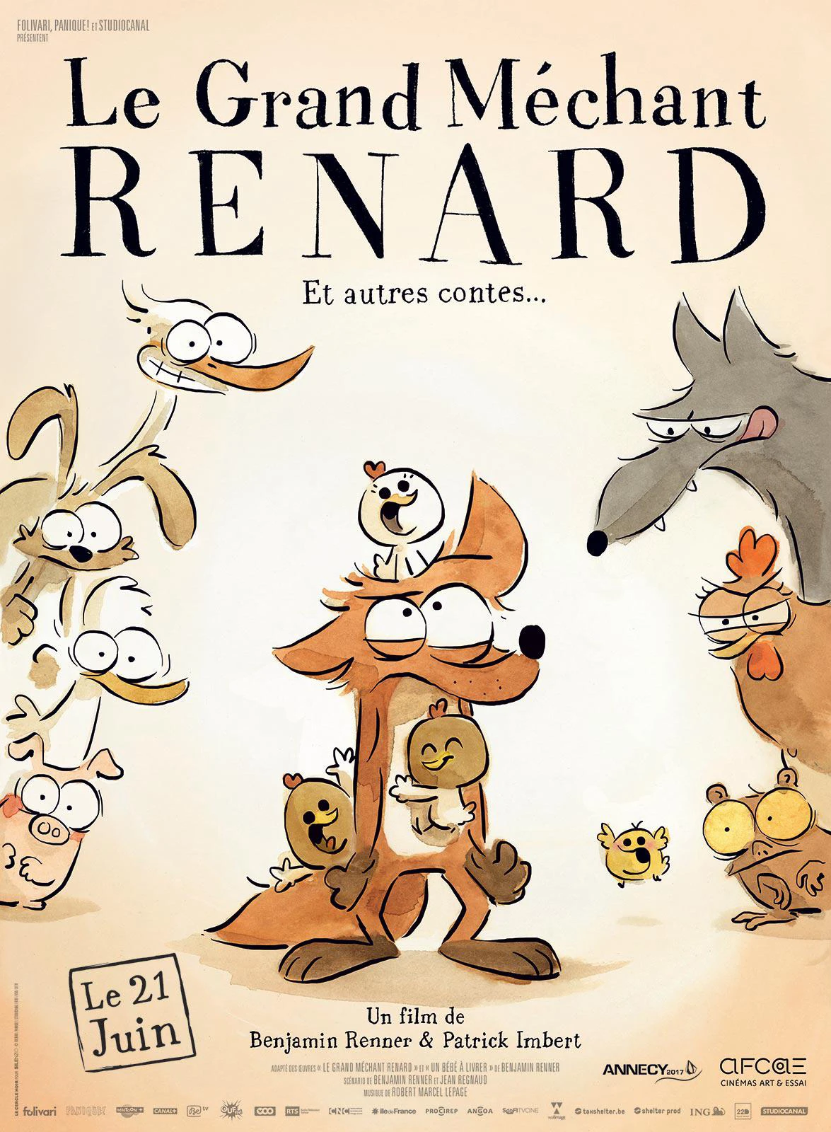 Xem phim Cáo Già Gian Ác Và Những Chuyện Khác - The Big Bad Fox And Other Tales