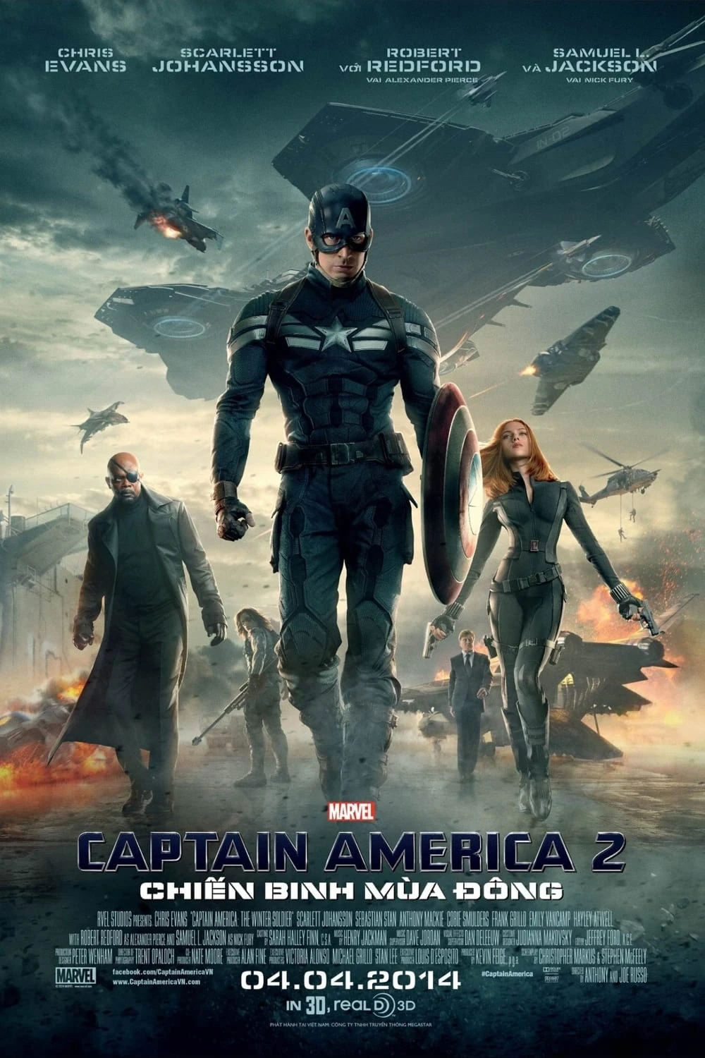 Xem phim Captain America: Chiến Binh Mùa Đông - Captain America: The Winter Soldier