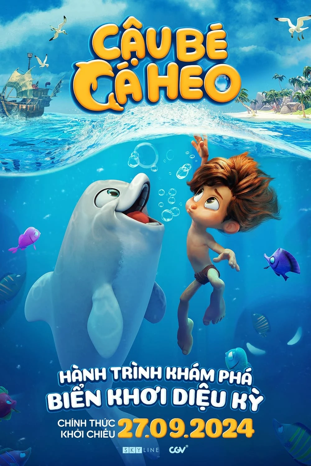 Xem phim Cậu Bé Cá Heo - Dolphin Boy