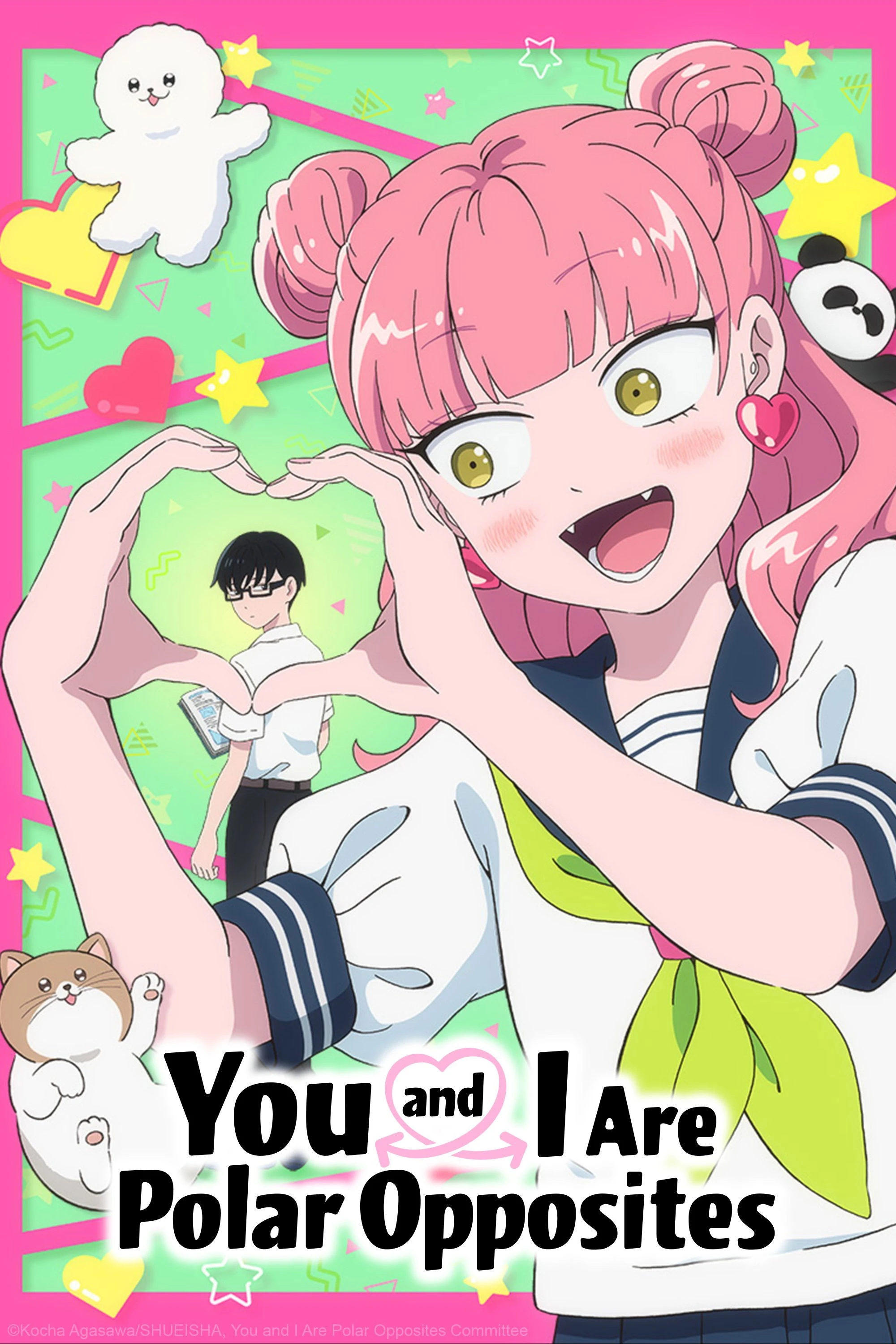 Xem phim Cậu Và Tớ Là Hai Thái Cực Đối Lập (Seihantai na Kimi to Boku) (Phần 1) - You And I Are Polar Opposites (Season 1)