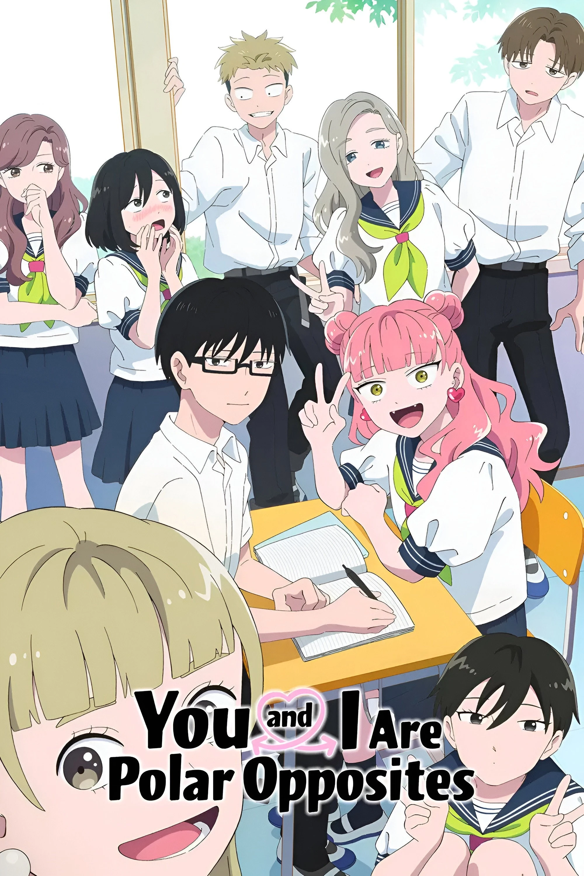 Xem phim Cậu Và Tớ Là Hai Thái Cực Đối Lập (Seihantai na Kimi to Boku) (Phần 2) - You and I Are Polar Opposites (Season 2)