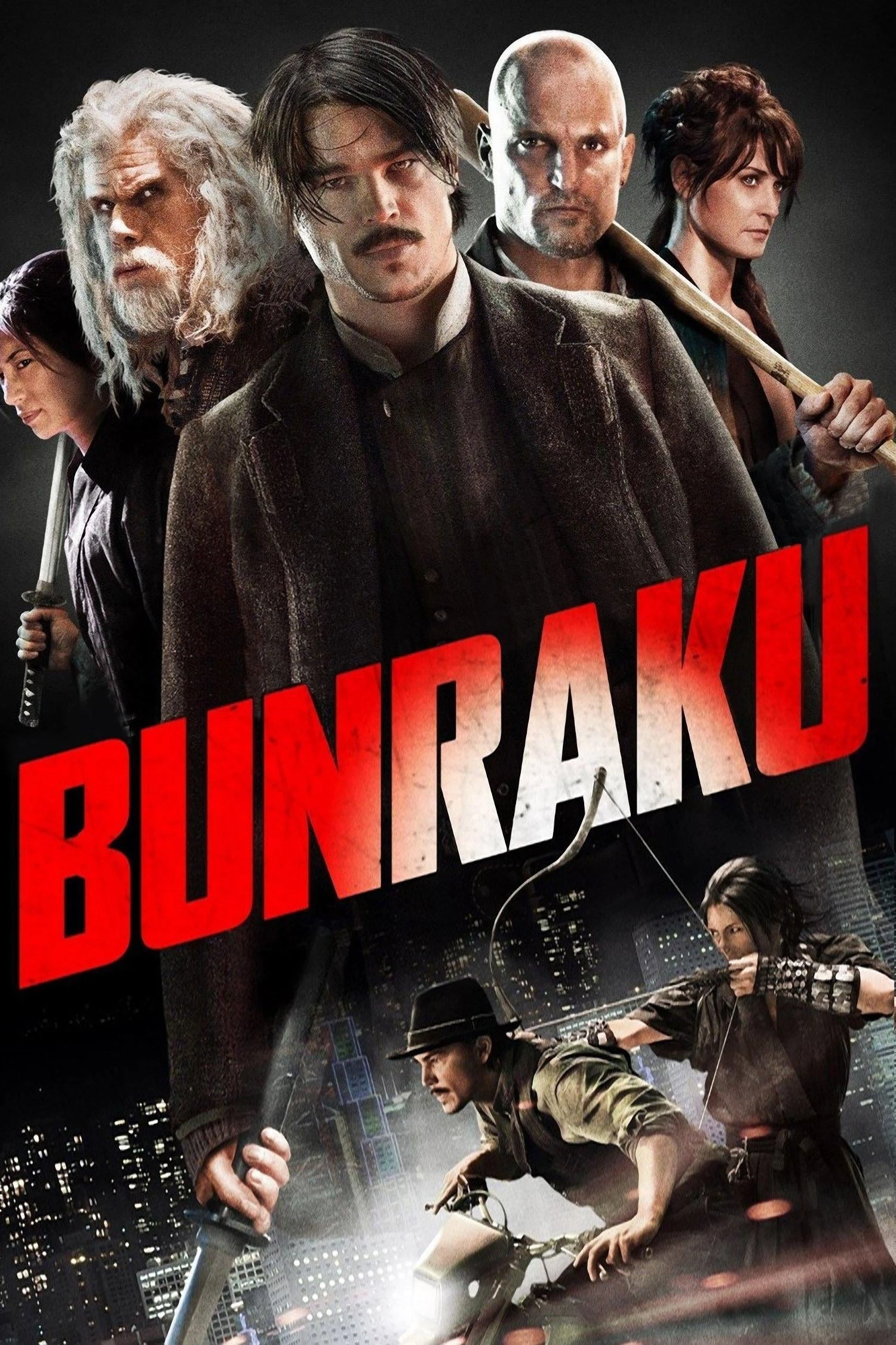 Xem phim Chàng Cao Bồi Và Samurai - Bunraku