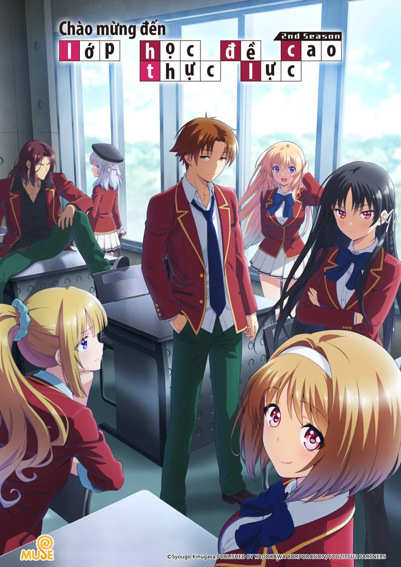 Xem phim Chào Mừng Đến Với Lớp Học Đề Cao Thực Lực (Phần 3) - Classroom Of The Elite (Season 3)