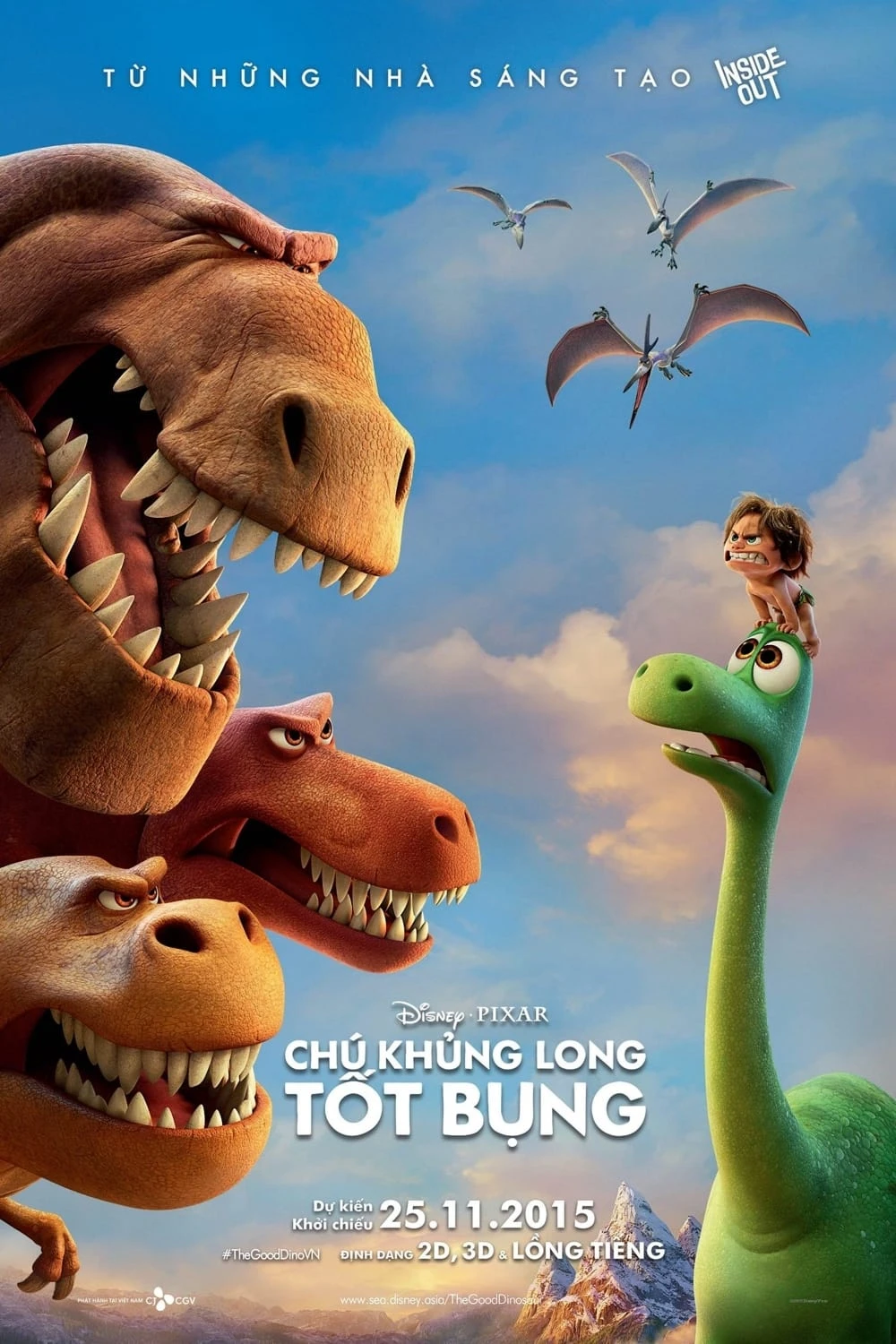 Xem phim Chú Khủng Long Tốt Bụng - The Good Dinosaur