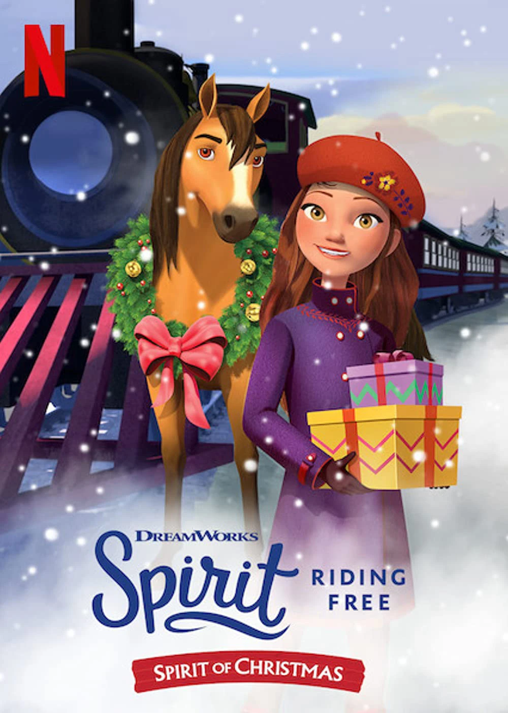 Xem phim Chú Ngựa Spirit - Tự Do Rong Ruổi: Giáng Sinh Cùng Spirit - Spirit Riding Free: Spirit Of Christmas