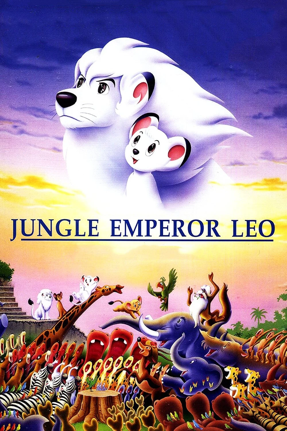 Xem phim Chú Sư Tử Trắng - Jungle Emperor Leo