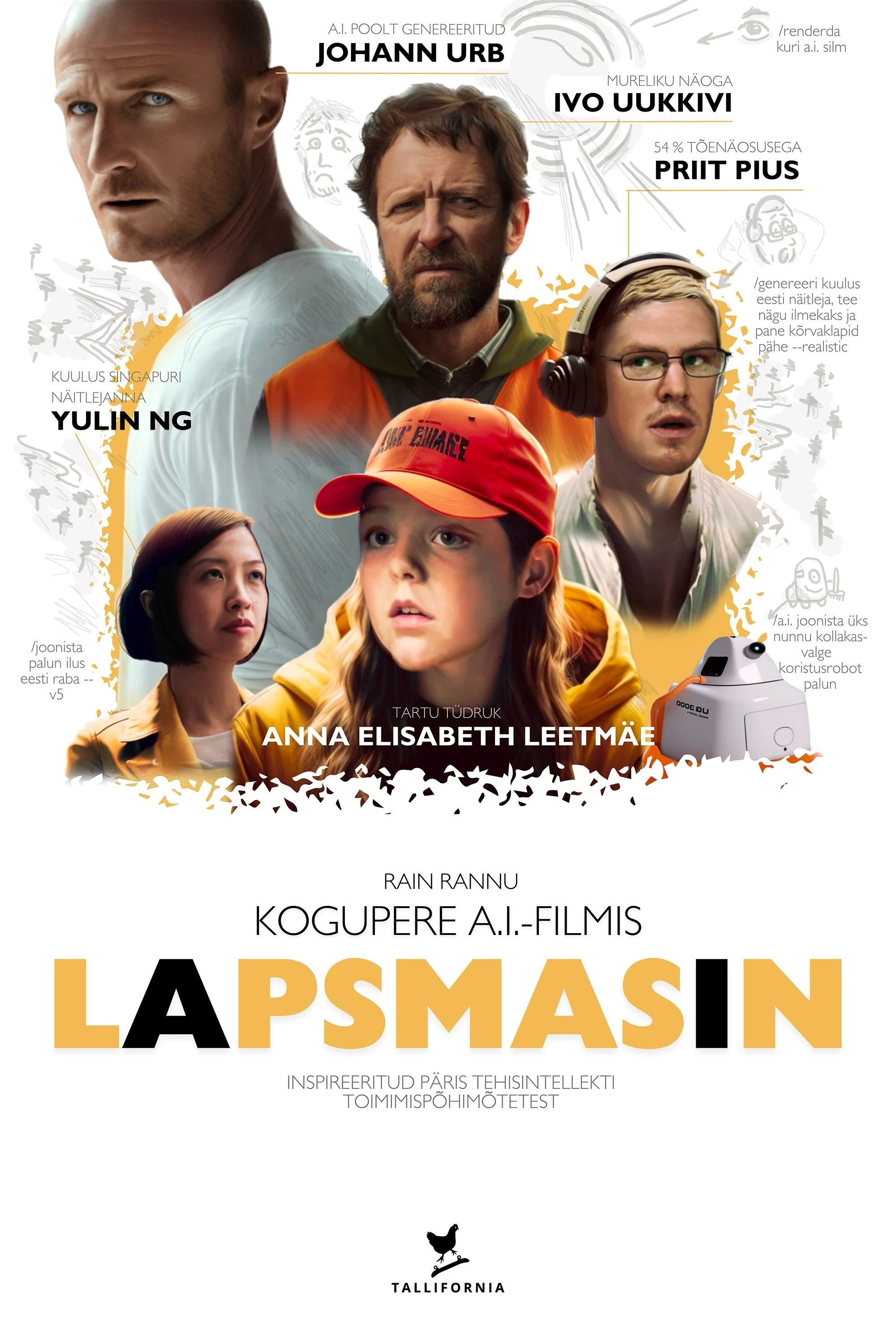 Xem phim Cô Bé Siêu Trí Tuệ (Lapsmasin) - Child Machine