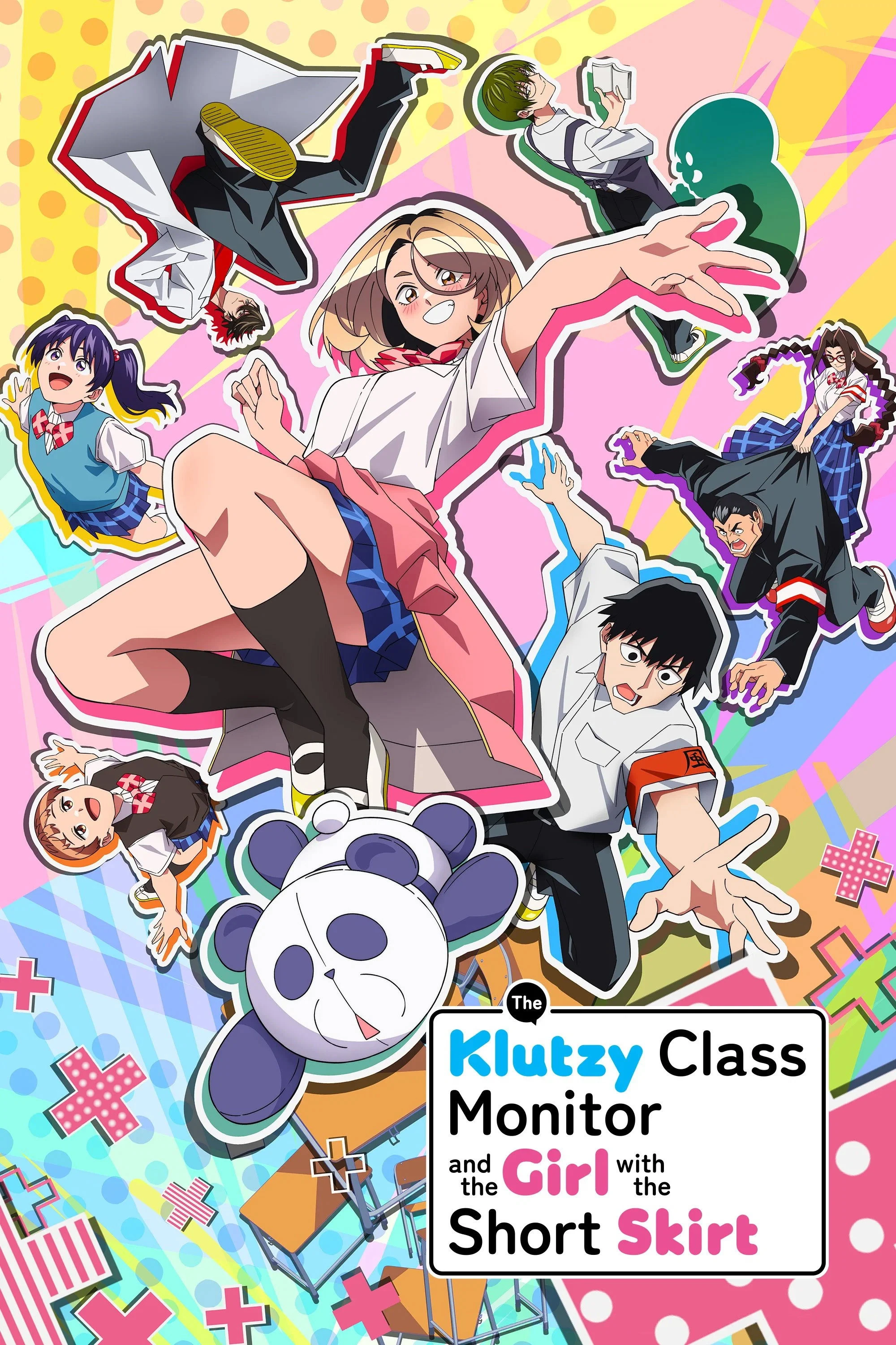 Xem phim Cô Lớp Trưởng Vụng Về Và Cô Gái Mặc Váy Ngắn - The Klutzy Class Monitor And The Girl With The Short Skirt