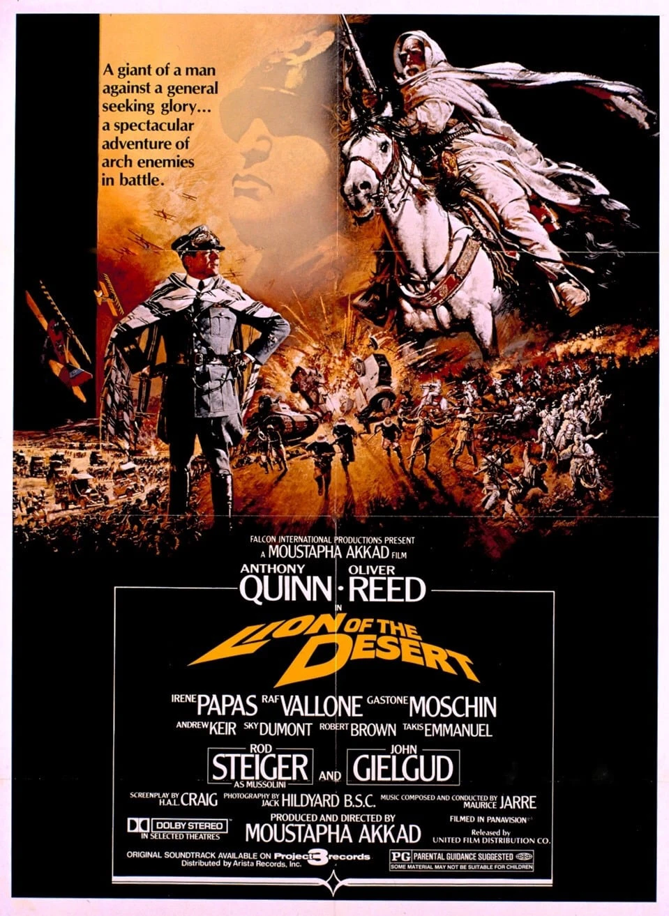 Xem phim Con Sư Tử Già Trên Sa Mạc - Lion Of The Desert
