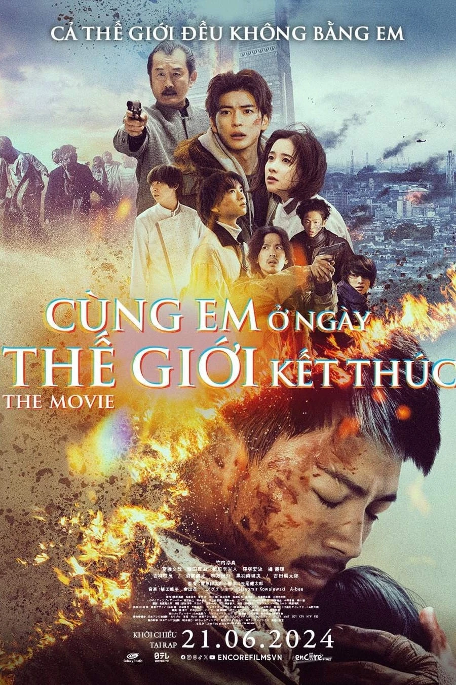 Xem phim Cùng Em Ở Ngày Thế Giới Kết Thúc (Bản Điện Ảnh) - Love You As The World Ends Final: The Movie