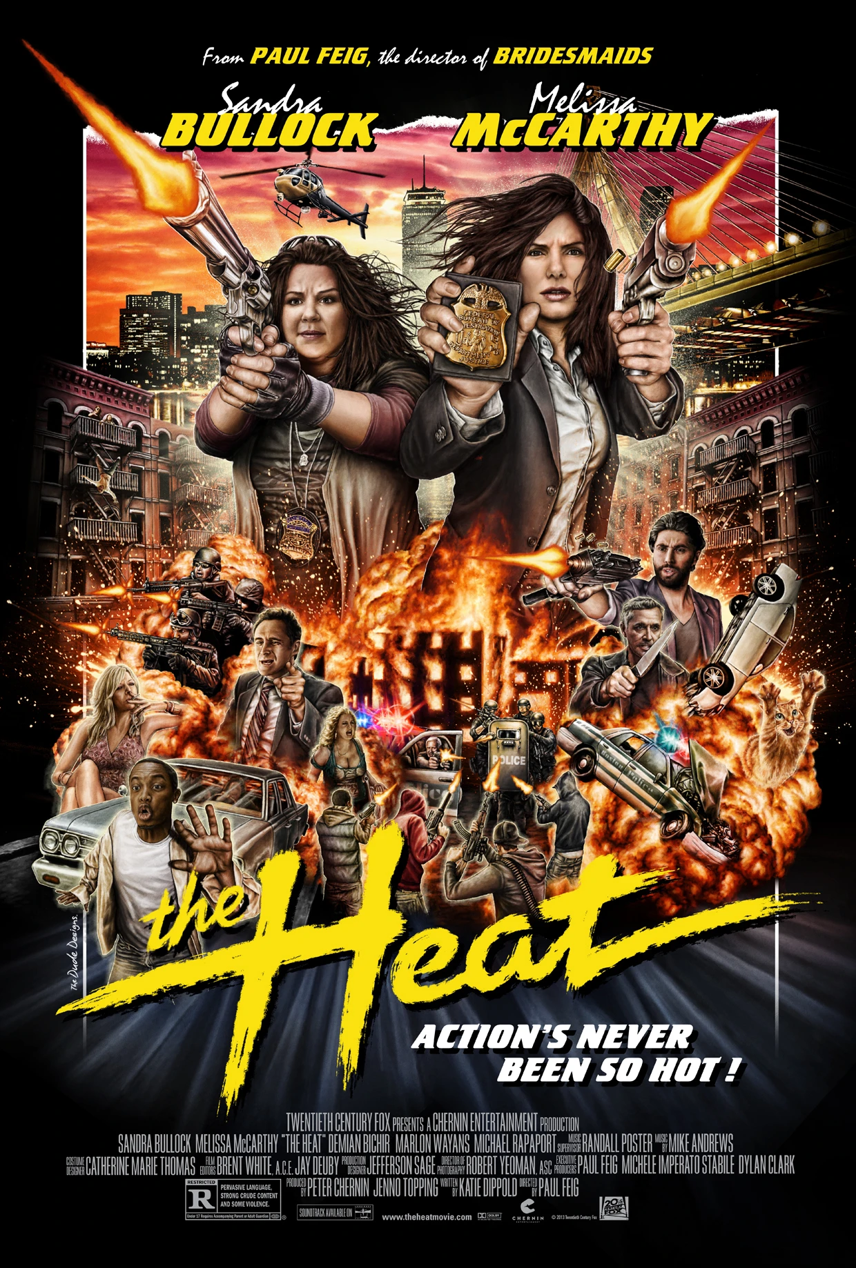 Xem phim Cuộc Chiến Nảy Lửa - The Heat
