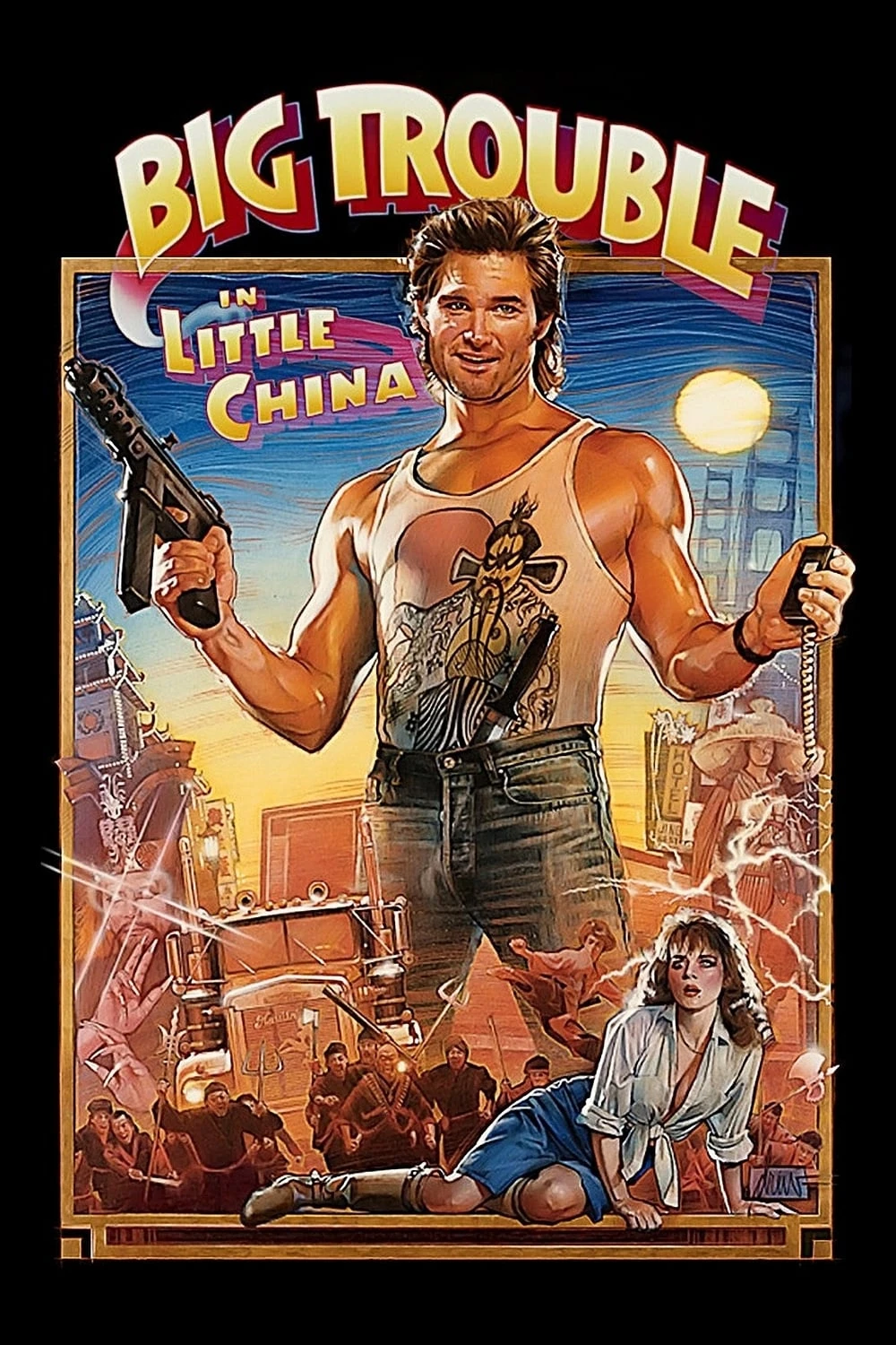 Xem phim Cuộc Chiến Tại Phố Hoa - Big Trouble in Little China