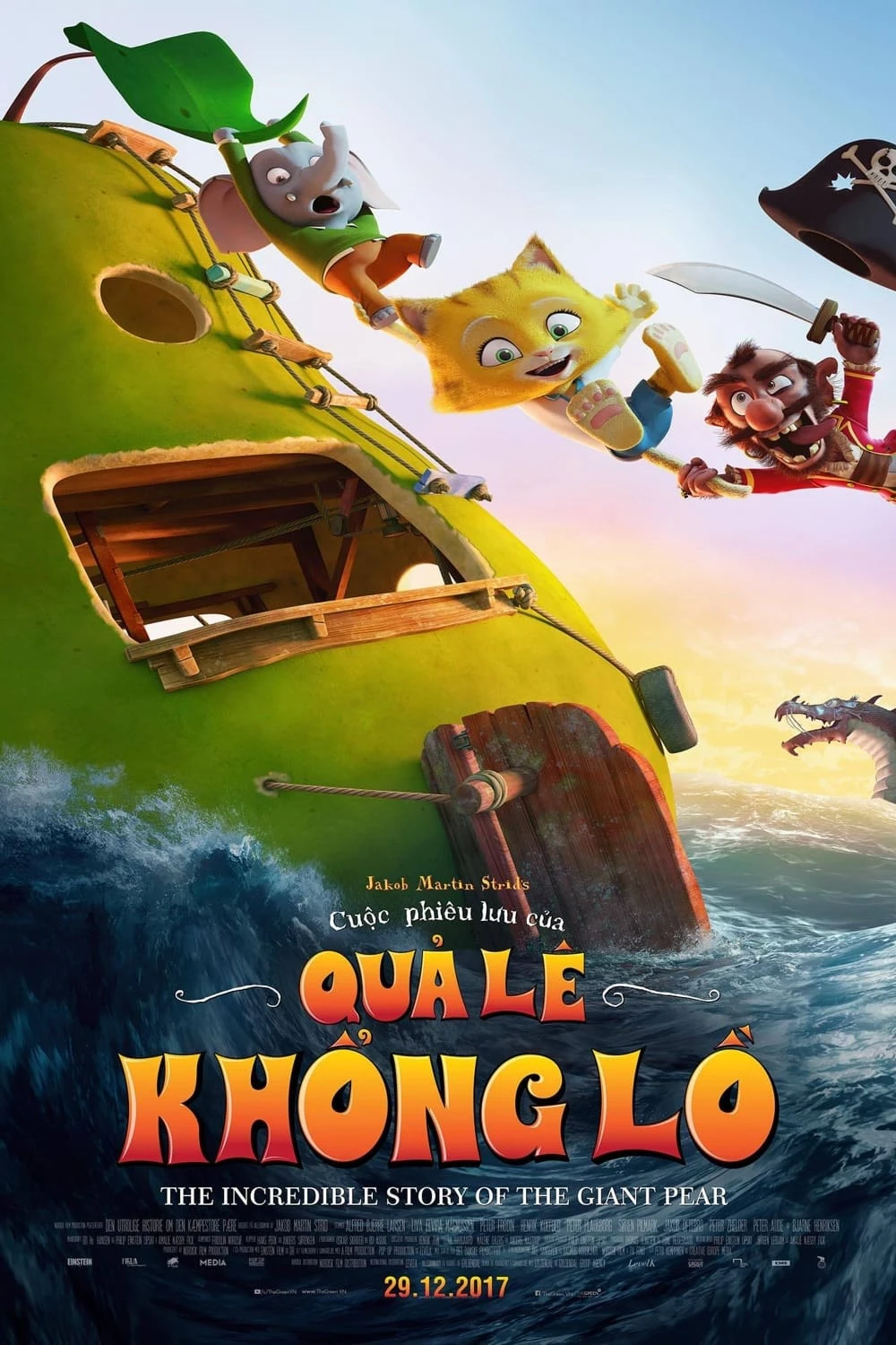 Xem phim Cuộc Phiêu Lưu Của Quả Lê Khổng Lồ - The Incredible Story of the Giant Pear
