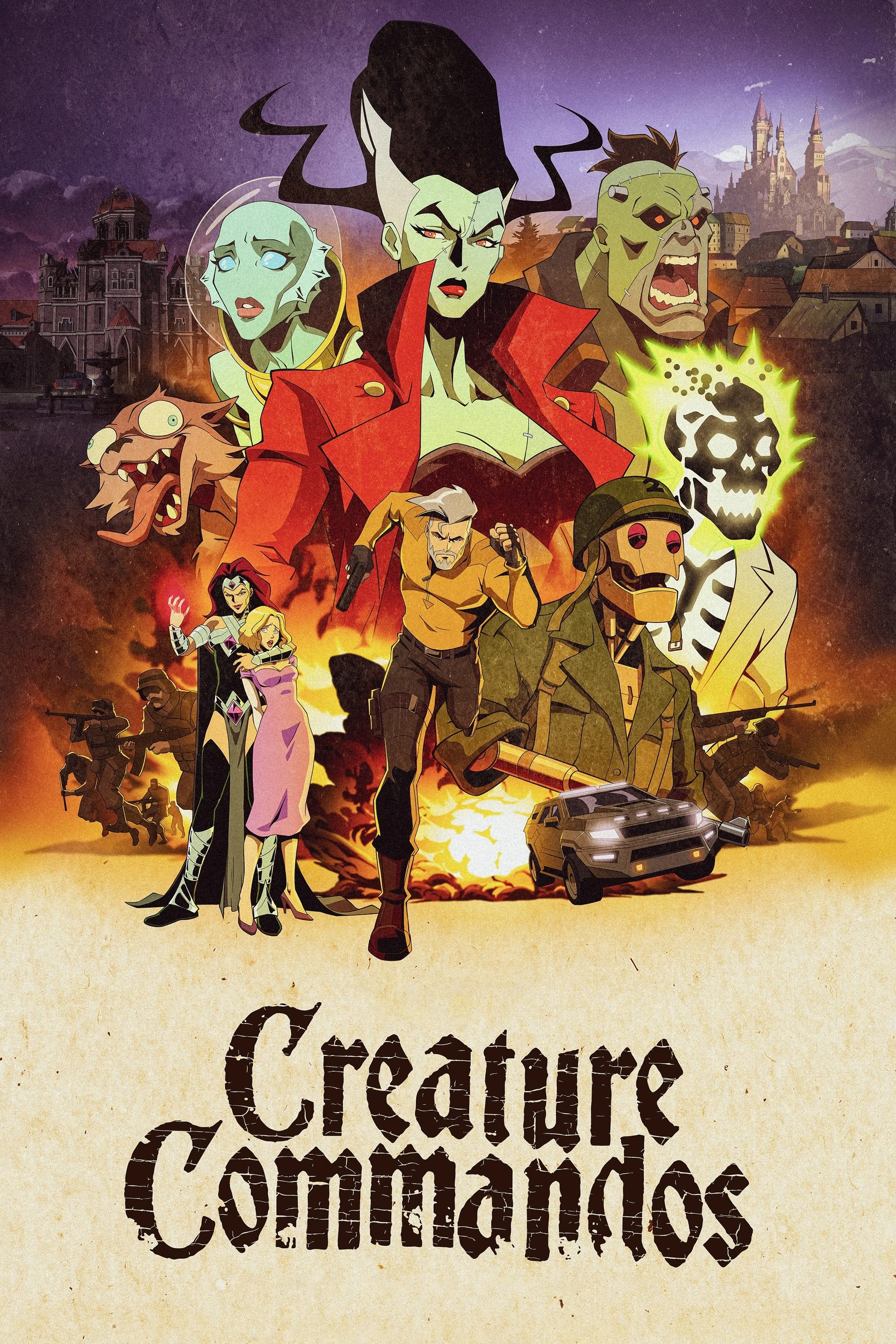 Xem phim Đặc Công Quái Vật (Phần 1) - Creature Commandos (Season 1)