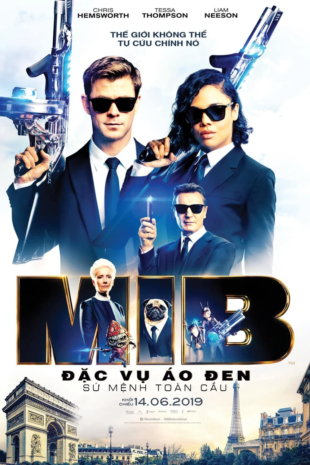 Xem phim Đặc Vụ Áo Đen: Sứ Mệnh Toàn Cầu - Men in Black: International