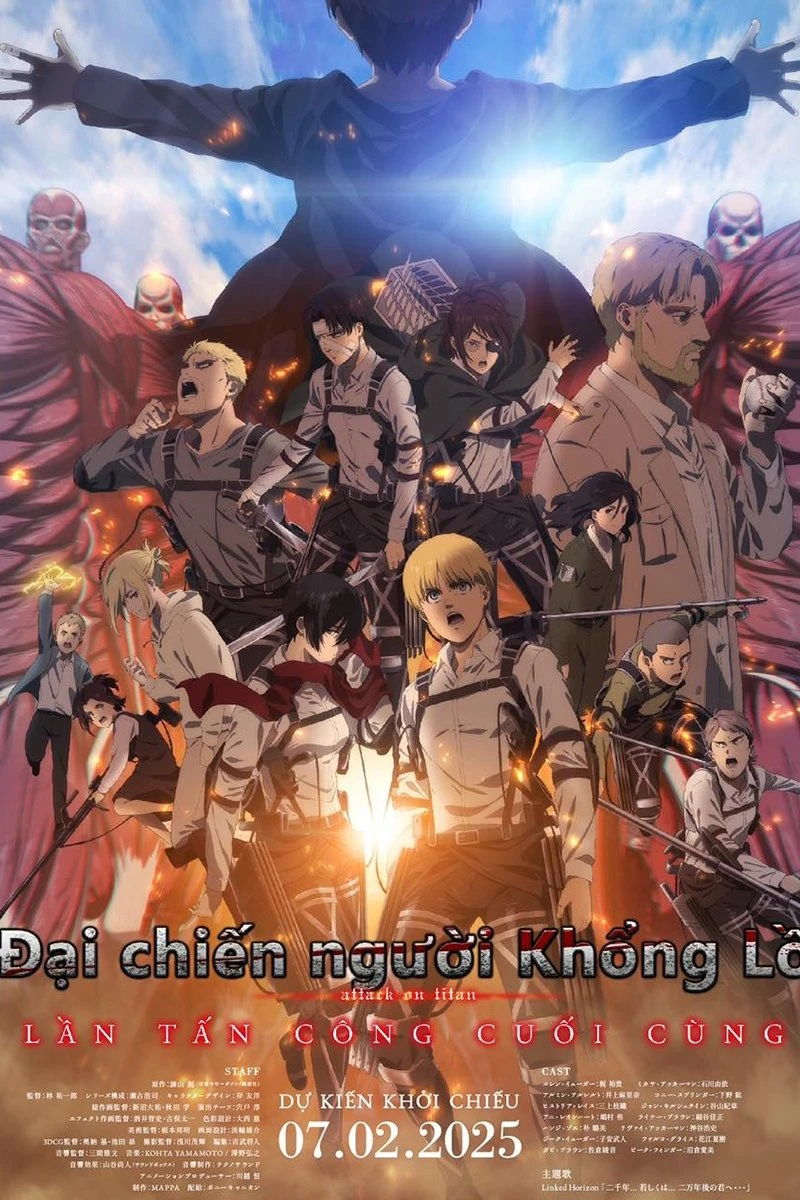 Xem phim Đại Chiến Người Khổng Lồ: Lần Tấn Công Cuối Cùng (Đại Chiến Titan) - Attack On Titan: The Last Attack
