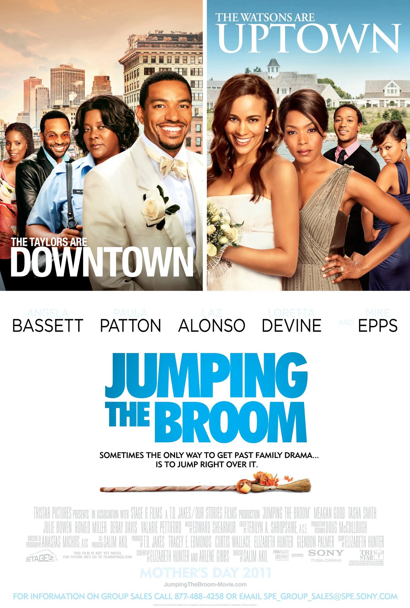 Xem phim Đại Chiến Thông Gia - Jumping The Broom