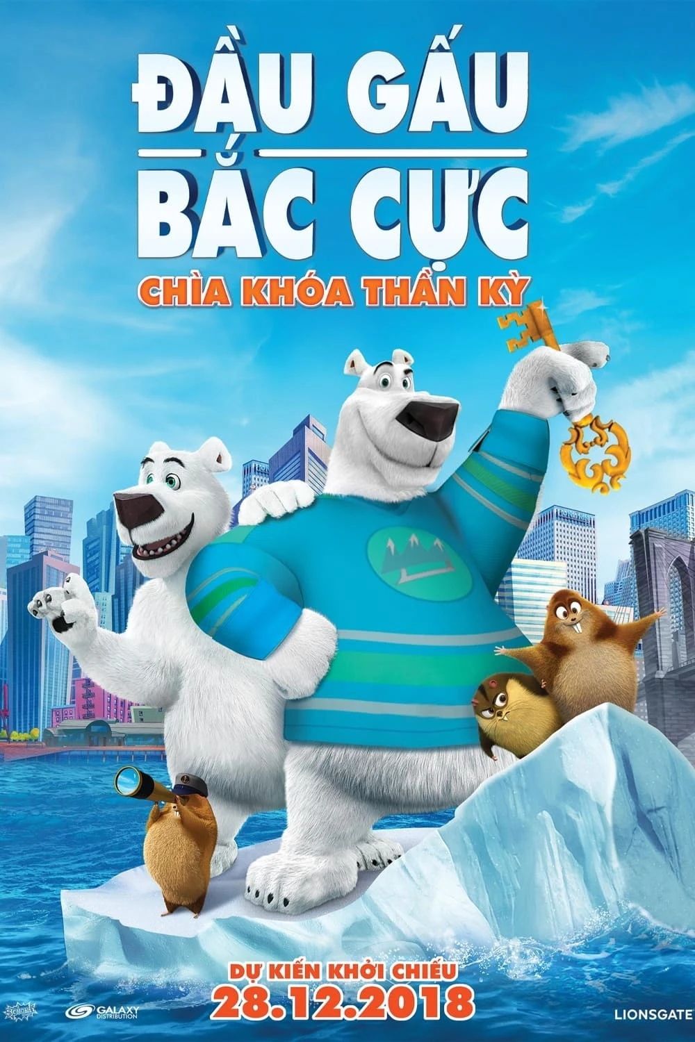 Xem phim Đầu Gấu Bắc Cực: Chìa Khóa Thần Kỳ - Norm of the North: Keys to the Kingdom