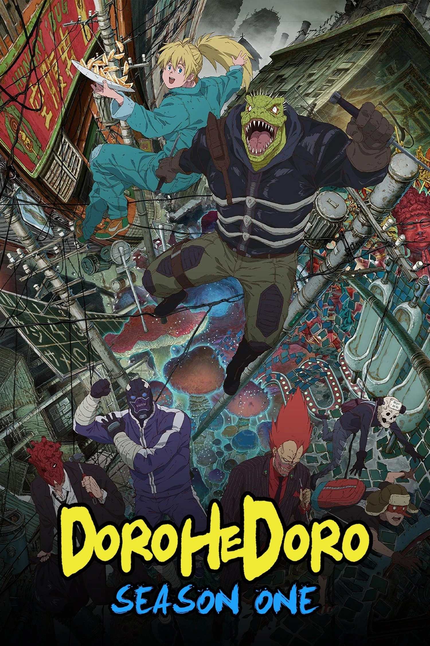 Xem phim Dị Thú Ma Đô (Phần 1) - Dorohedoro (Season 1)