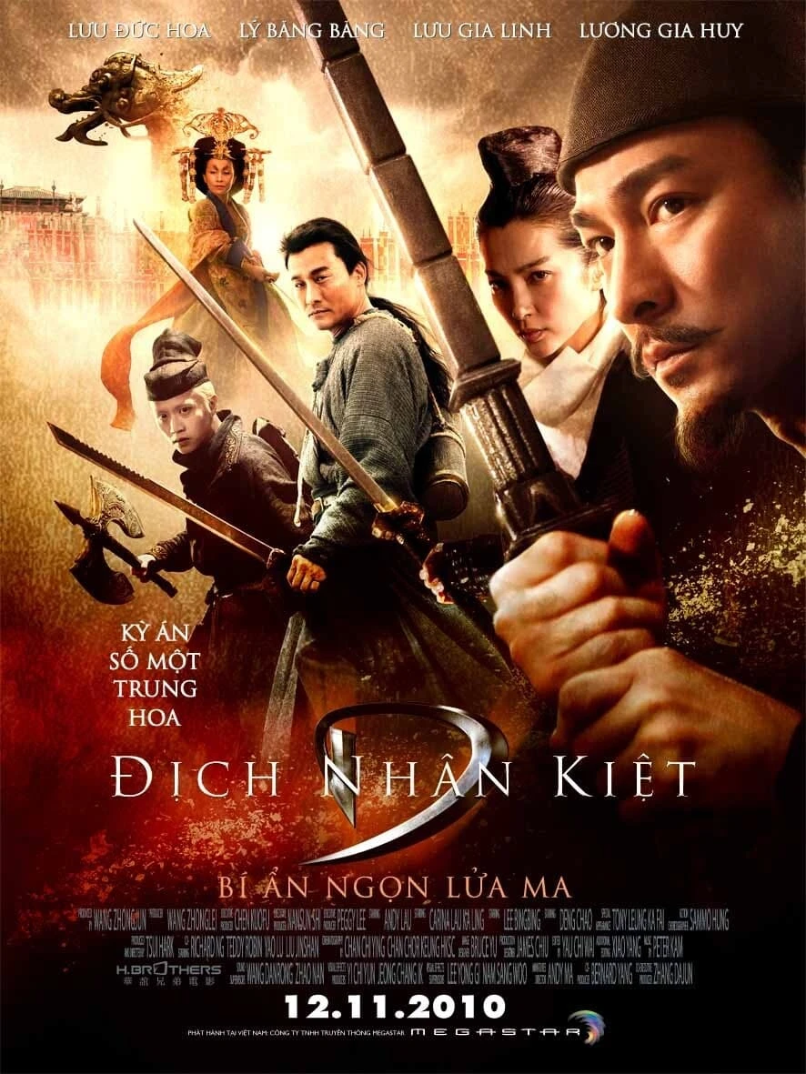 Xem phim Địch Nhân Kiệt: Bí Ẩn Ngọn Lửa Ma - Detective Dee and the Mystery Of the Phantom Flame