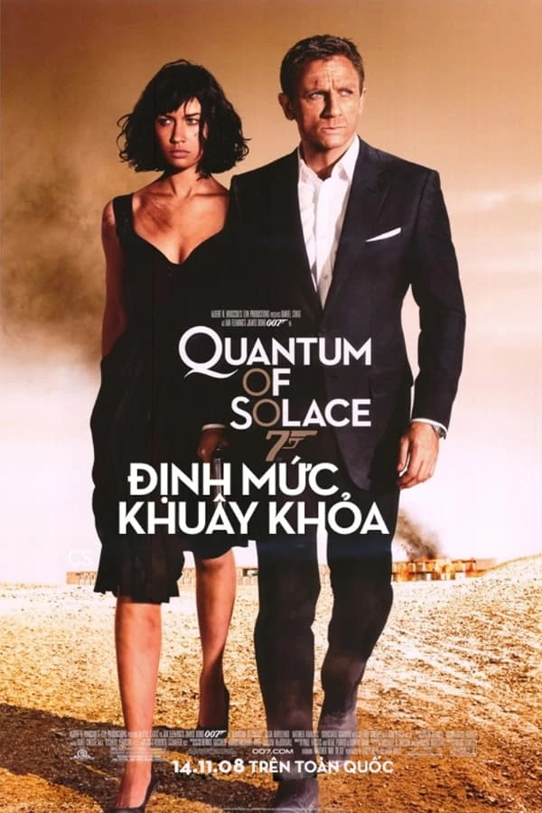 Xem phim Điệp Viên 007: Định Mức Khuây Khỏa - Quantum of Solace