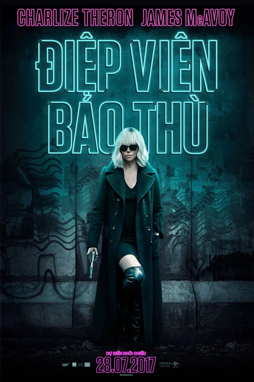 Xem phim Điệp Viên Báo Thù - Atomic Blonde