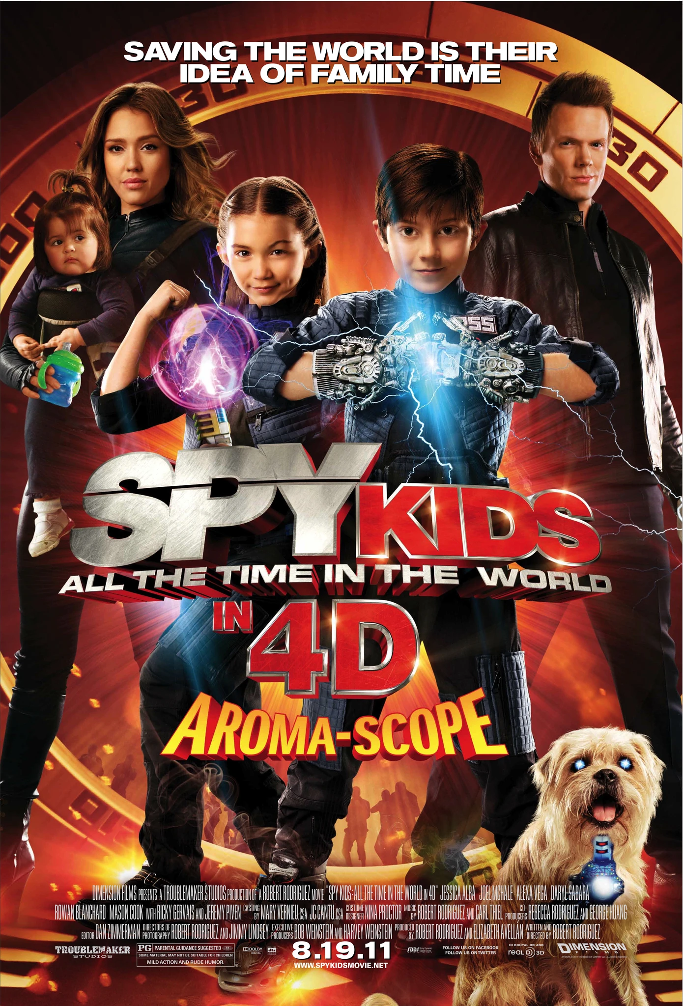 Xem phim Điệp Viên Nhí 4: Kẻ Cắp Thời Gian - Spy Kids: All The Time In The World In 4D