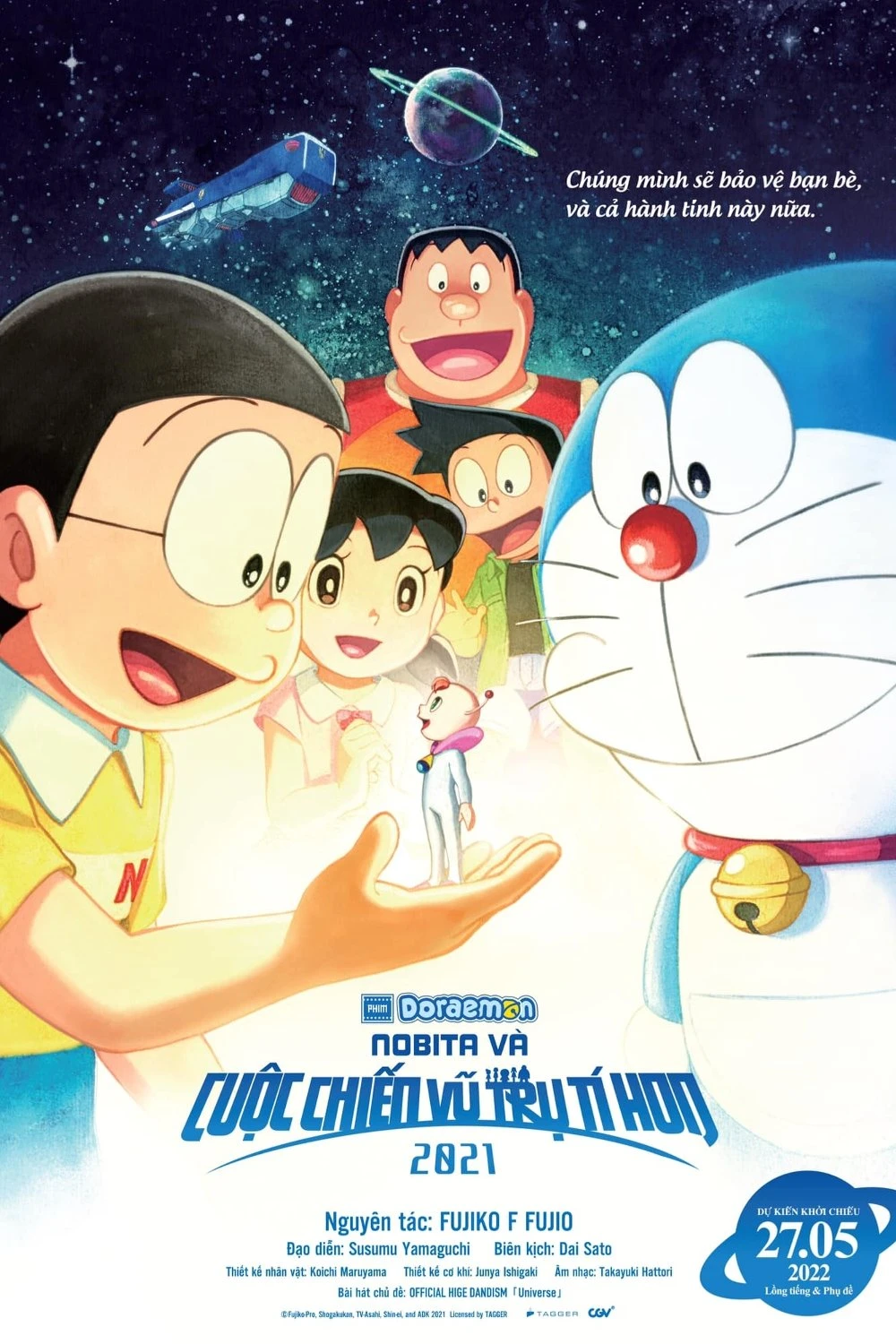 Xem phim Doraemon: Nobita và Cuộc Chiến Vũ Trụ Tí Hon - Doraemon the Movie: Nobita's Little Star Wars