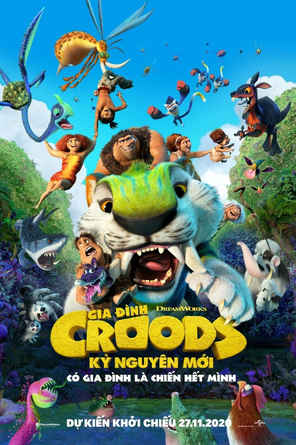 Xem phim Gia Đình Croods: Kỷ Nguyên Mới - The Croods: A New Age