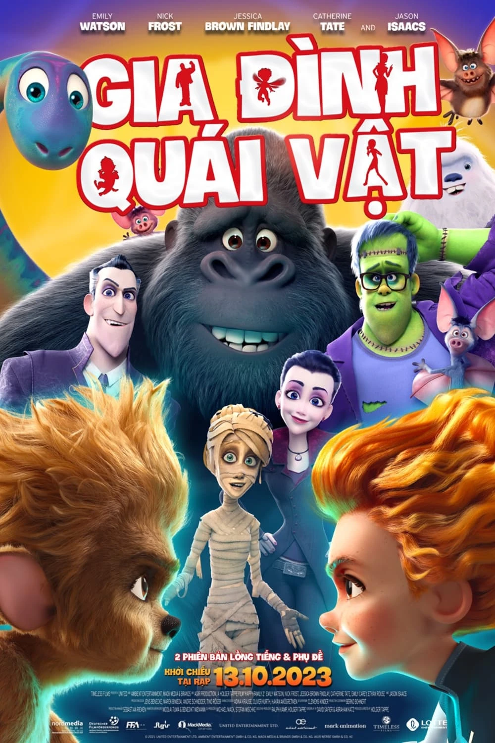 Xem phim Gia Đình Quái Vật - Monster Family 2