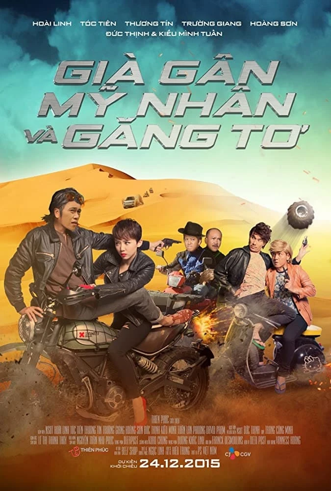 Xem phim Già Gân, Mỹ Nhân Và Găng Tơ - Gia Gan, My Nhan va Gang To