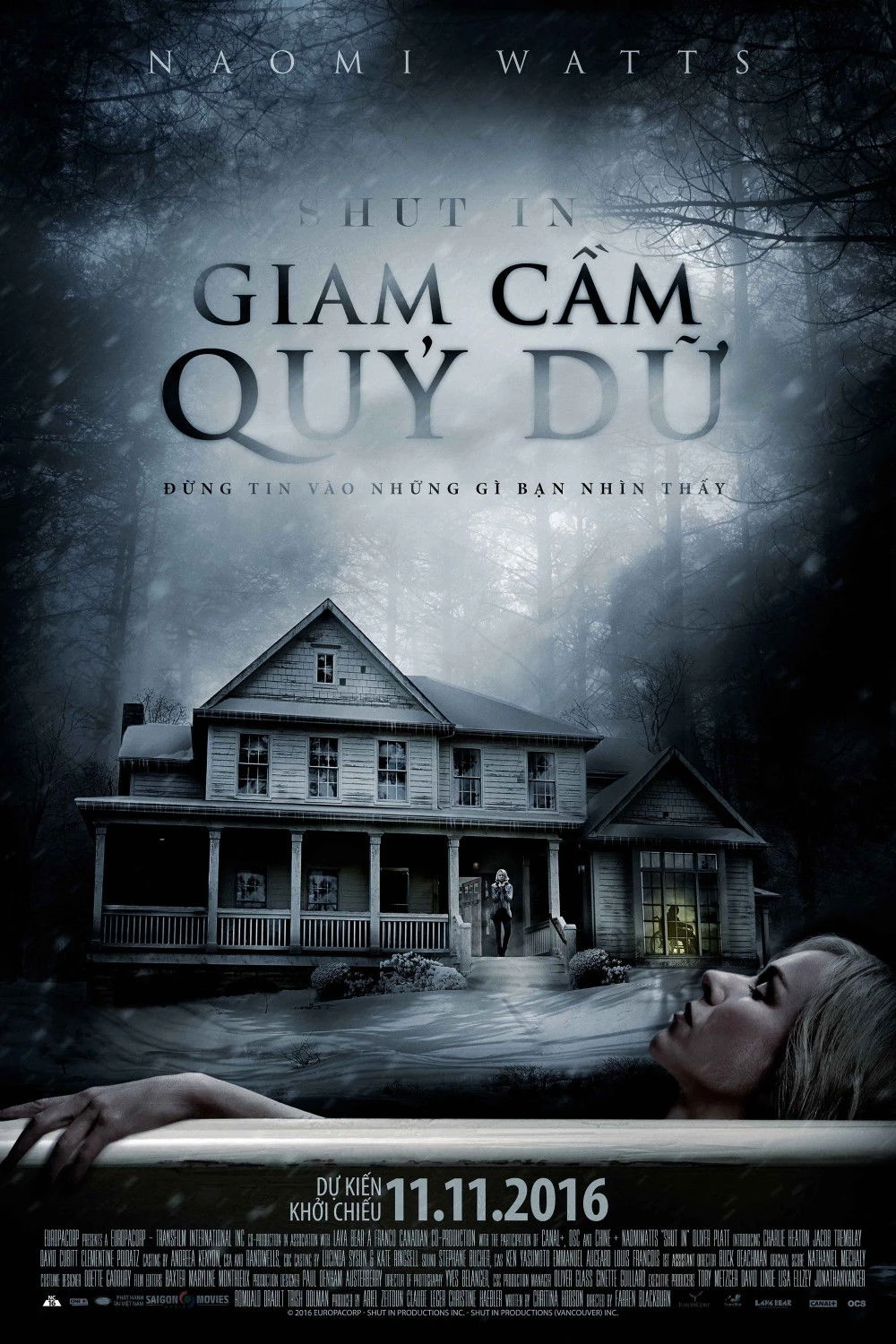 Xem phim Giam Cầm Quỷ Dữ - Shut In
