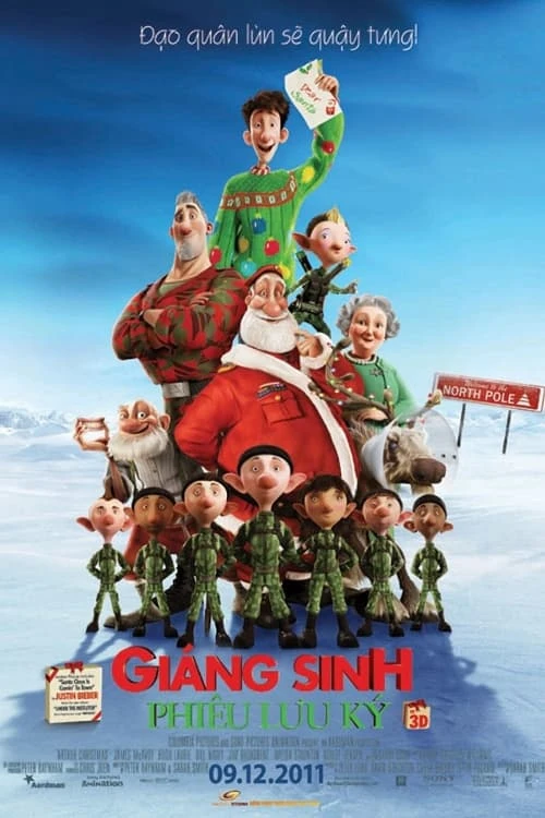 Xem phim Giáng Sinh Phiêu Lưu Ký - Arthur Christmas