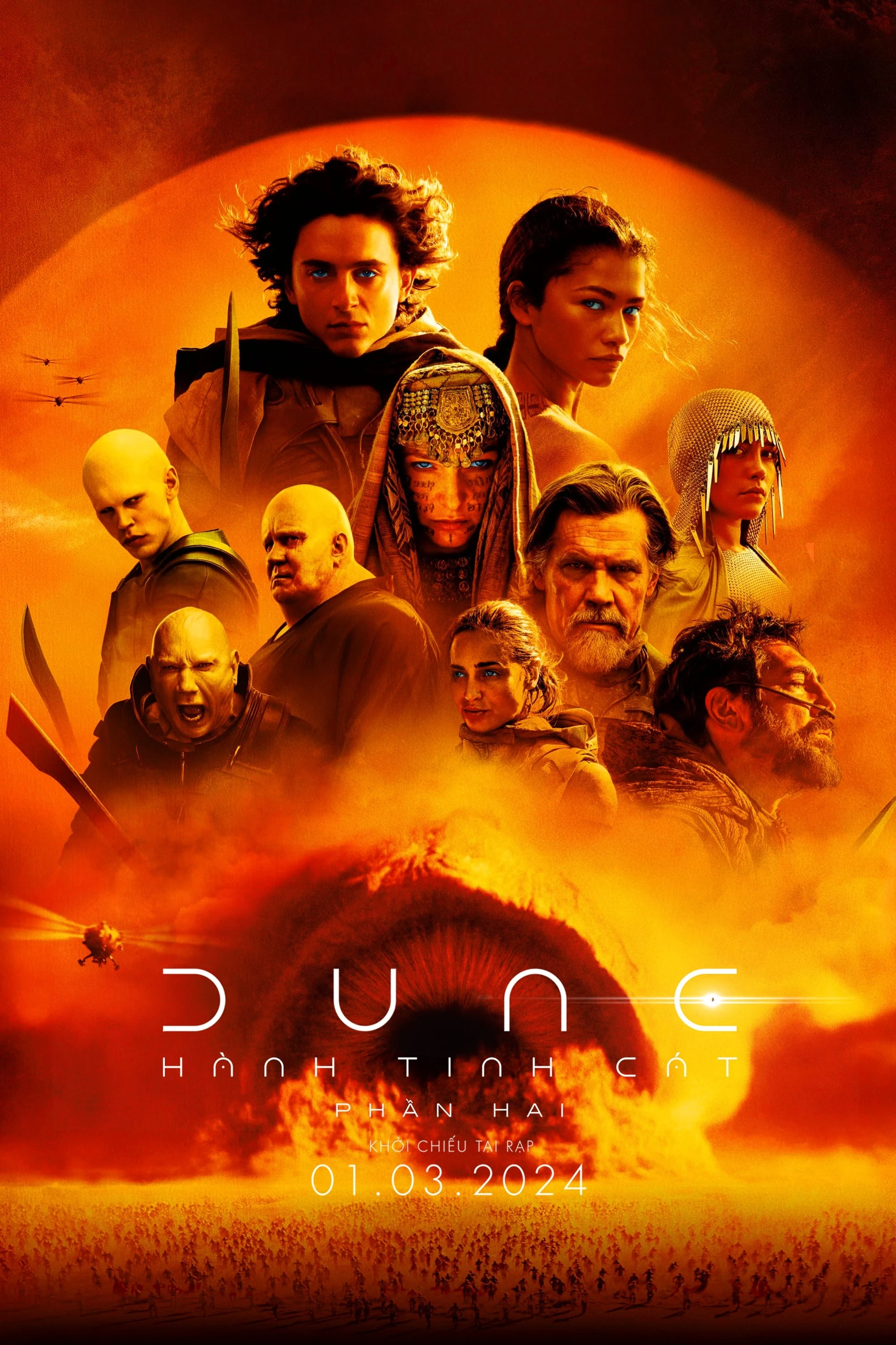Xem phim Hành Tinh Cát: Phần Hai - Dune: Part Two
