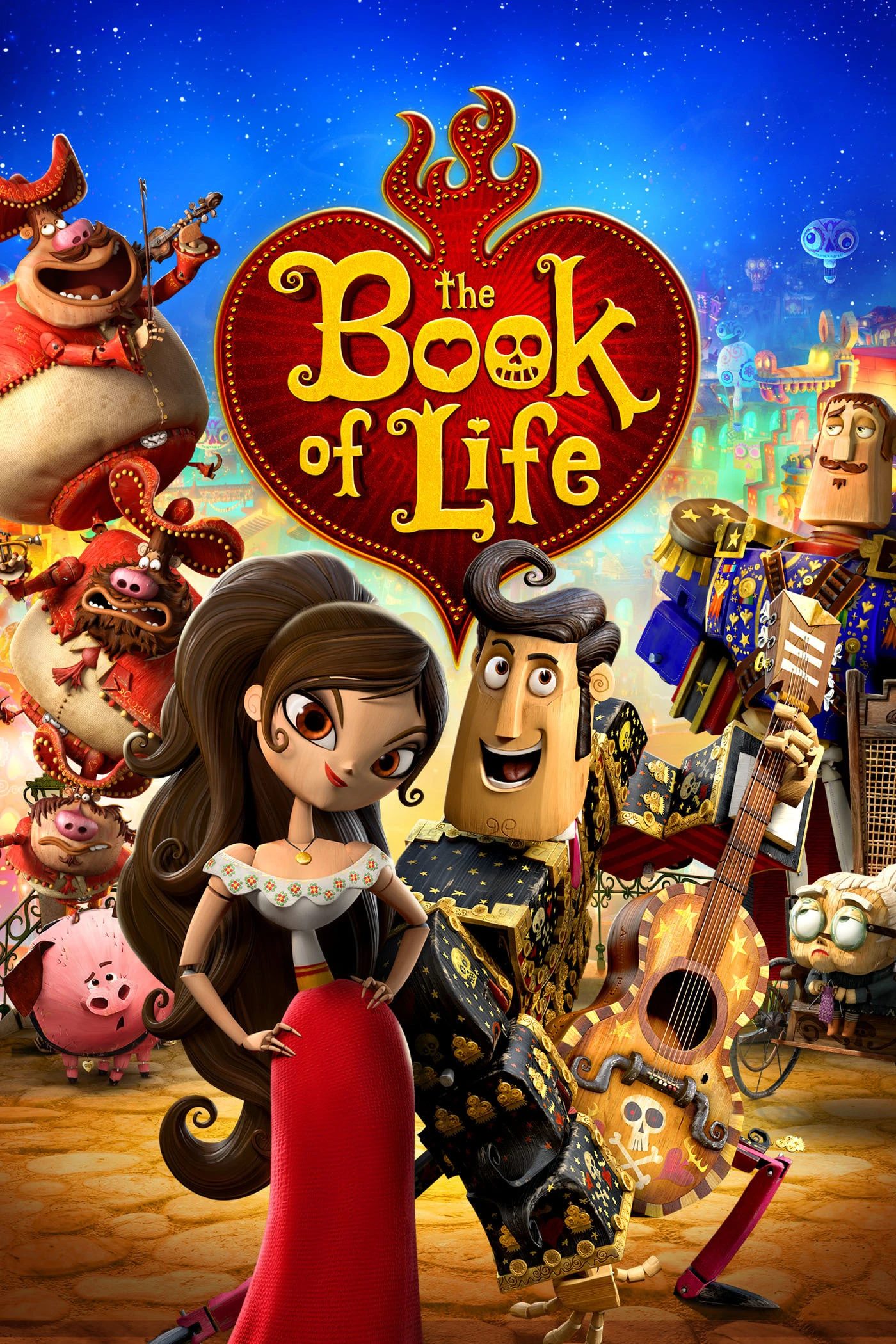 Xem phim Hành Trình Giải Cứu Tình Yêu - The Book of Life
