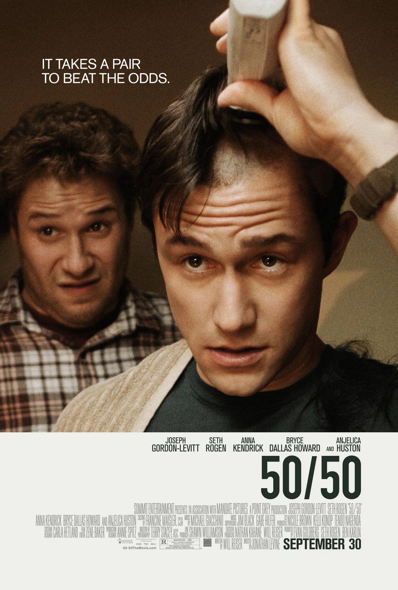Xem phim Hên Xui - 50/50