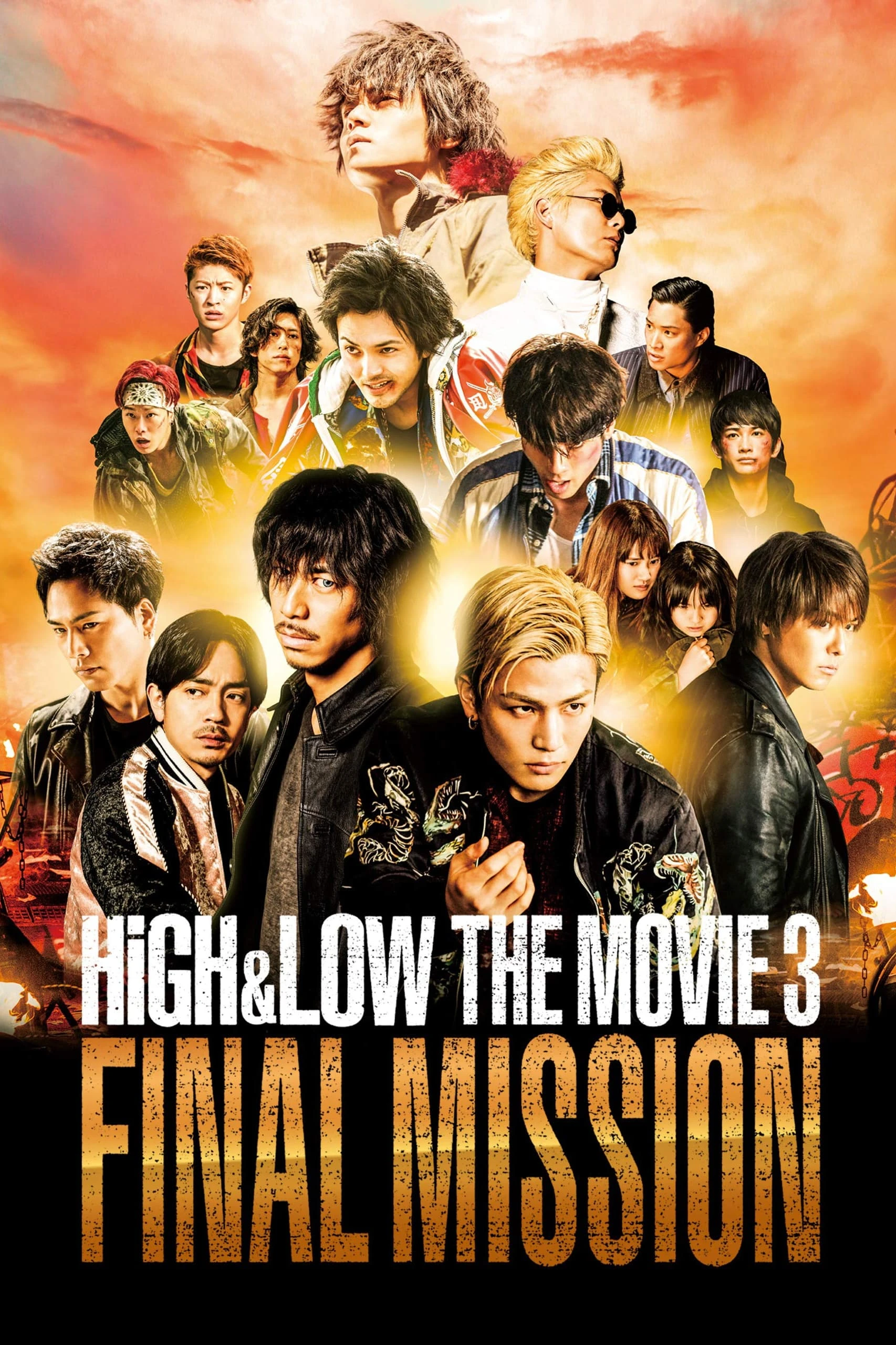 Xem phim HIGH&LOW – Bản Điện Ảnh 3: Nhiệm Vụ Cuối - HiGH&LOW THE MOVIE 3 FINAL MISSION