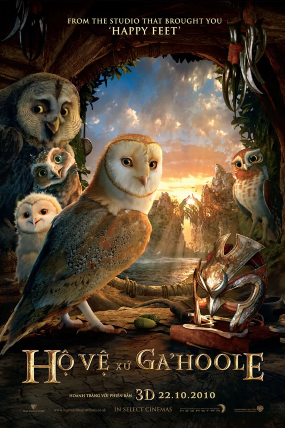 Xem phim Hộ Vệ Xứ Ga'Hoole - Legend of the Guardians: The Owls of Ga'Hoole