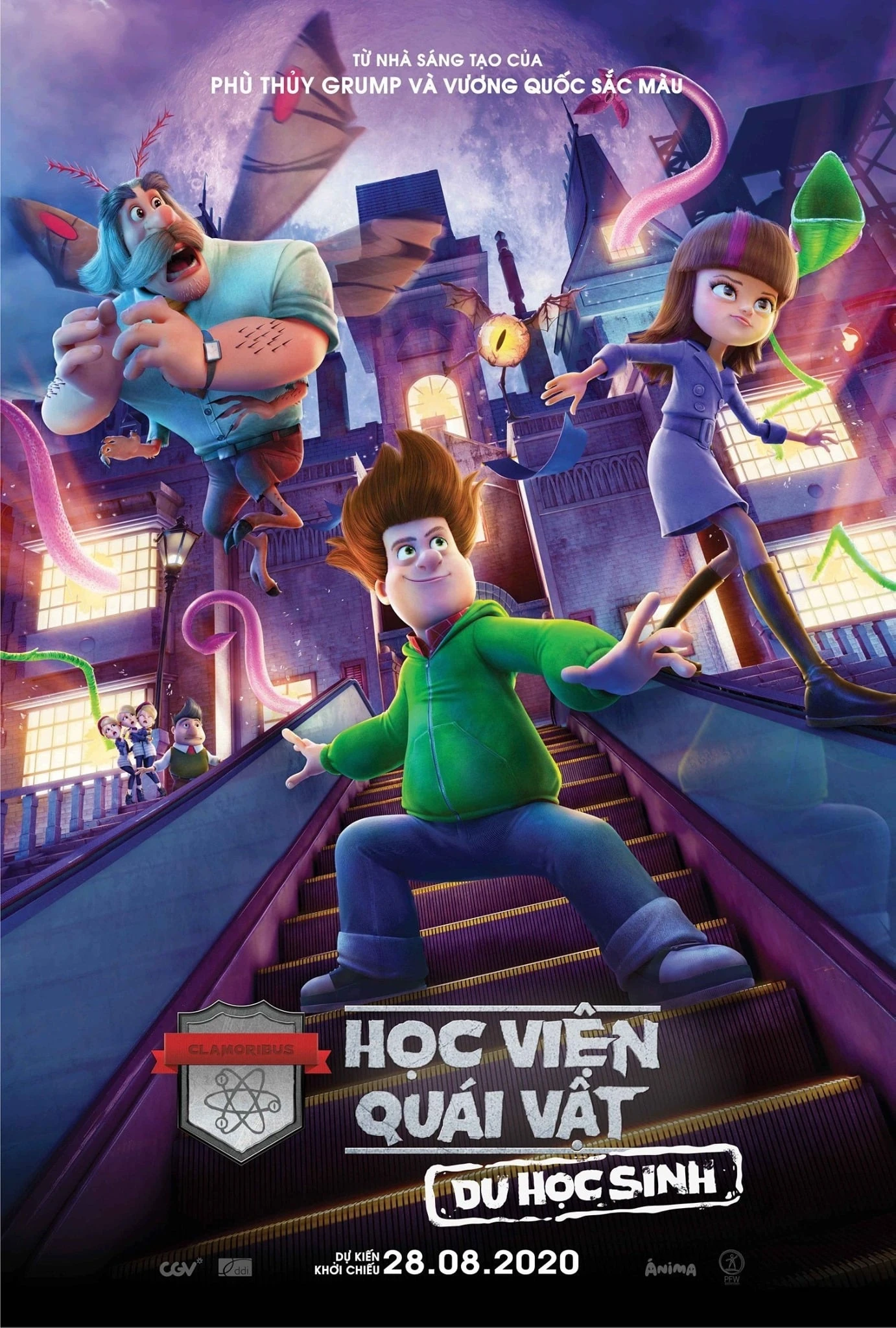 Xem phim Học Viện Quái Vật: Du Học Sinh - Cranston Academy: Monster Zone