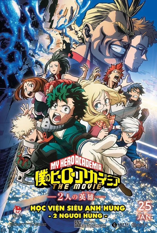 Xem phim Học Viện Siêu Anh Hùng: 2 Người Hùng - My Hero Academia: Two Heroes