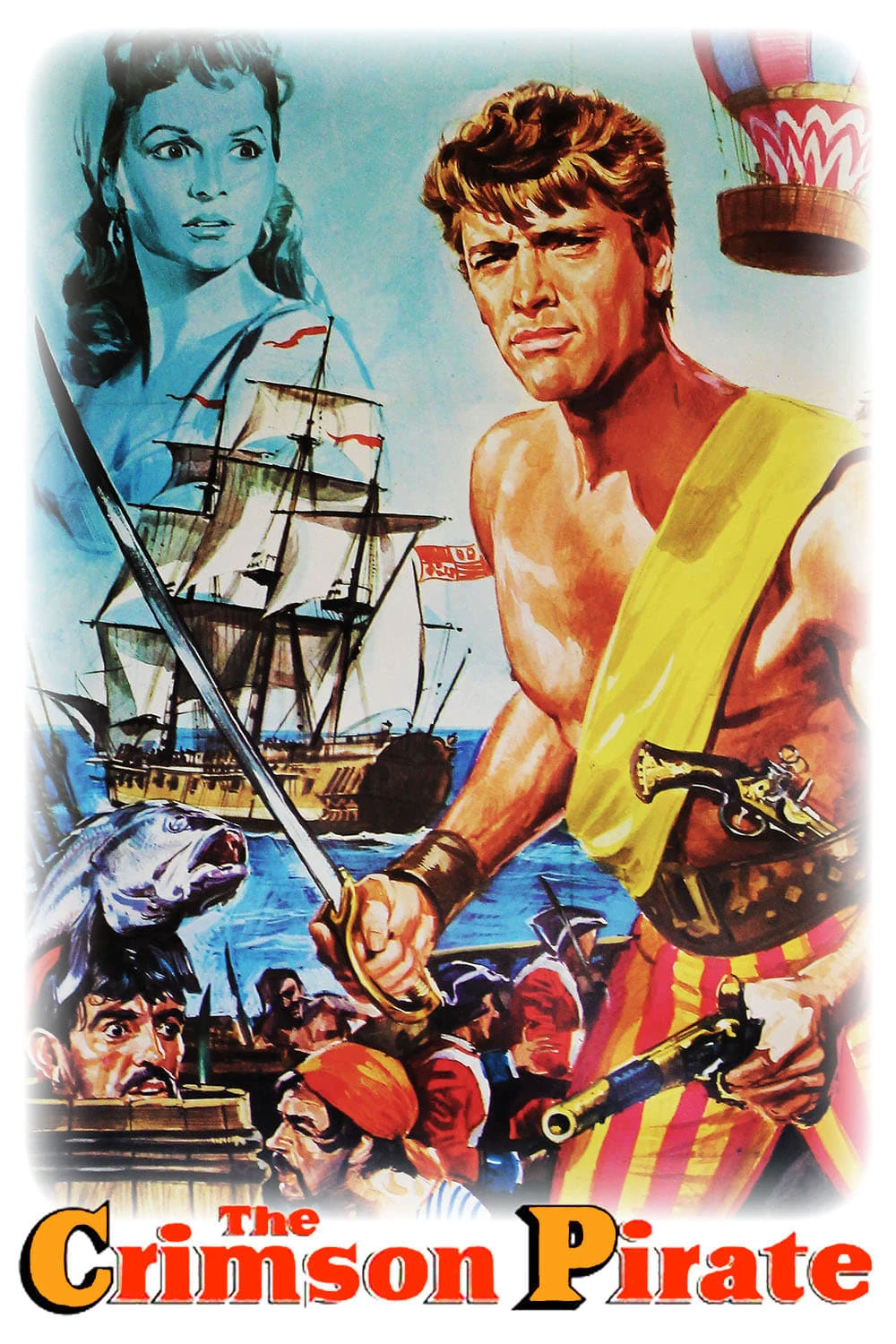 Xem phim Hồng Y Hải Tặc - The Crimson Pirate